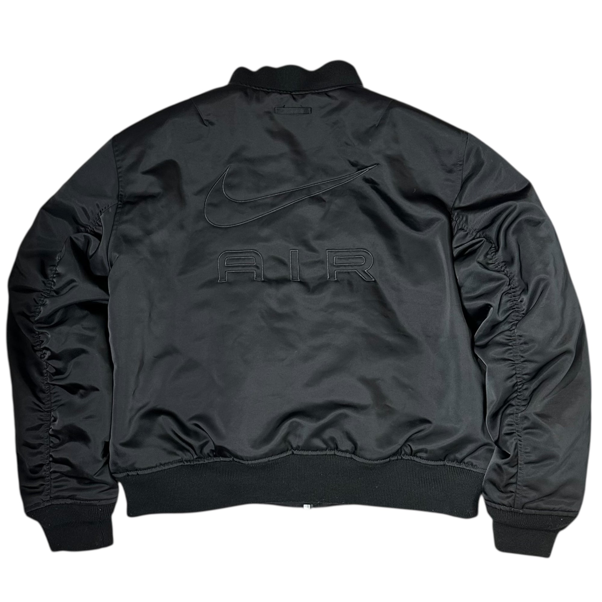 NIKE(ナイキ) AS M NSW NIKE AIR BOMBER JKT ロゴ 刺繍 ボンバー ジャケット DV9892-010 XL ブラック MA-1 ブルゾン