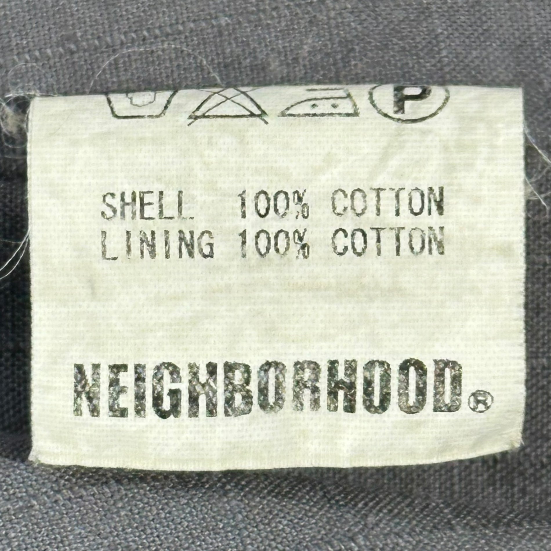 NEIGHBORHOOD(ネイバーフッド) 02SS Archive Cotton Rider