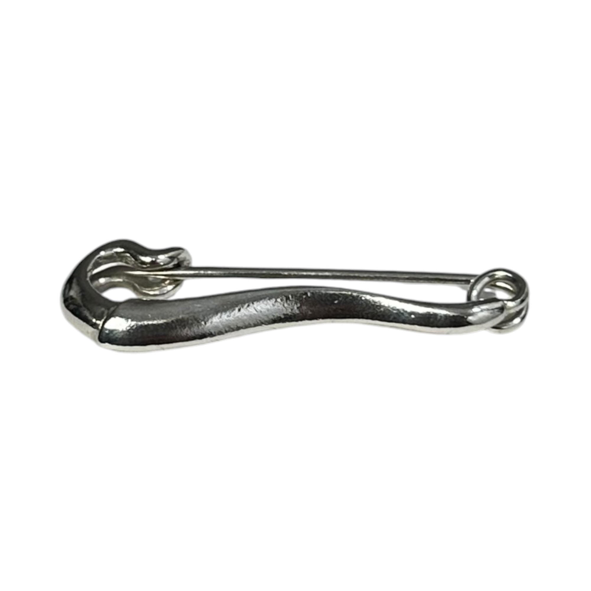 YOHJI YAMAMOTO(ヨウジヤマモト) Safety Pin-Style Accessoriesv 安全ピン タイプ アクセサリー シルバー
