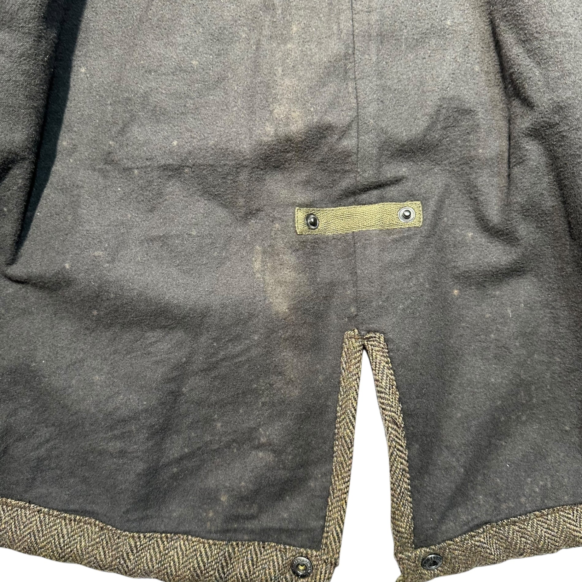 JOHNBULL(ジョンブル) Military-Style Hooded Coat ミリタリースタイル フーデッド コート モッズコート 12485W M ブラウン