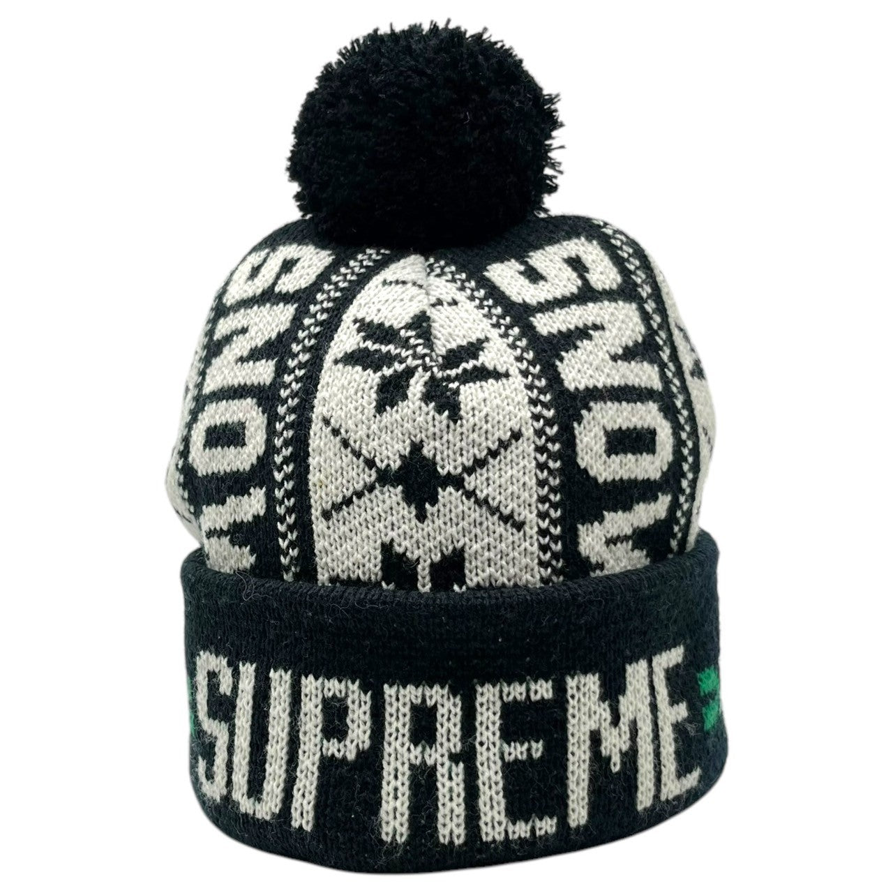 SUPREME(シュプリーム) 23FW Supreme Snow Beanie スノービーニー ニット帽 ブラック