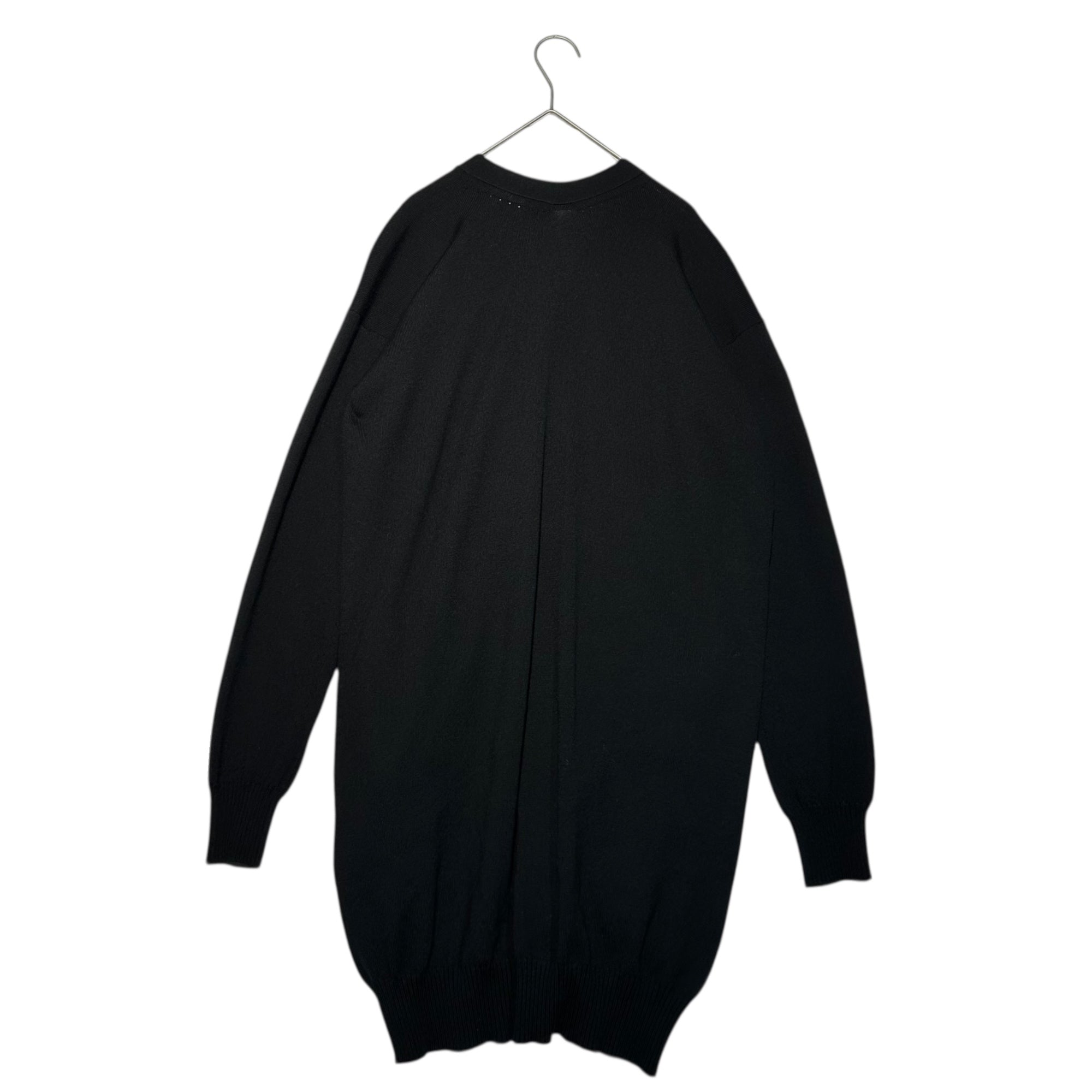 COMME des GARCONS JUNYA WATANABE(コムデギャルソンジュンヤワタナベ) 18AW Long Knit Button Cardigan ロング ニット ボタン カーディガン JB-N031 M ブラック AD2018