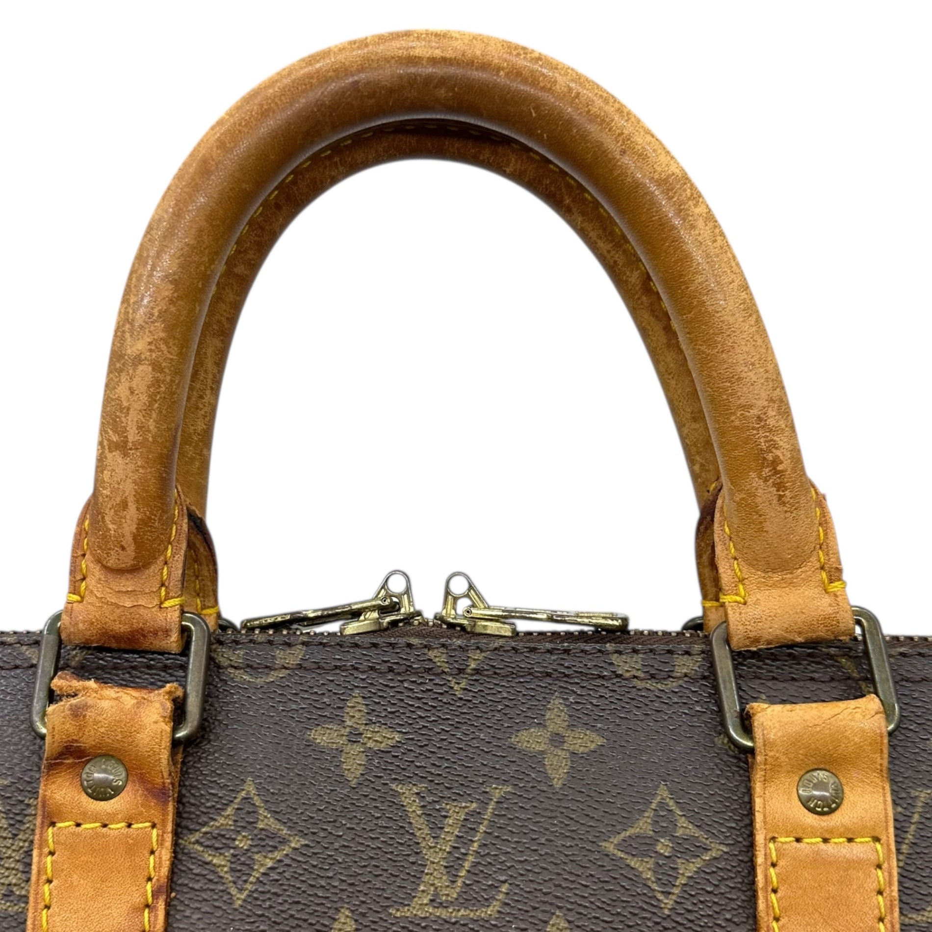 LOUIS VUITTON(ルイヴィトン) 80's Keypor 55 キーポル 55 55 ブラウン 1989年製造 80年代 ヴィンテージ ボストン バッグ
