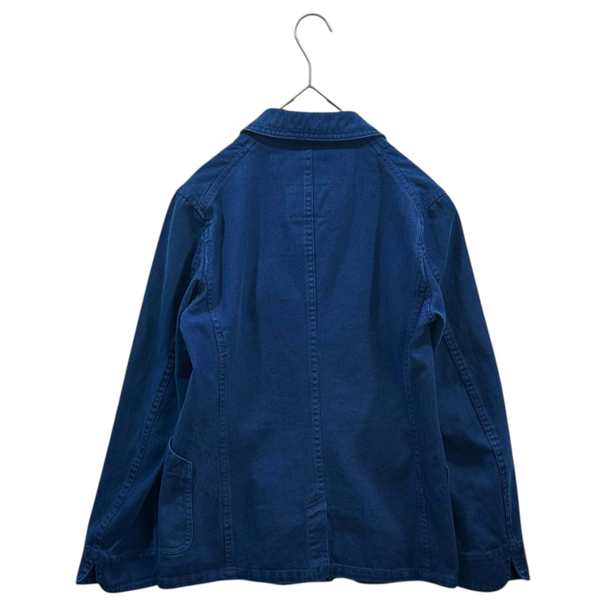 JUNYA WATANABE COMME des GARCONS(ジュンヤワタナベコムデギャルソン) 13SS Pre-dyed Double-Breasted Cotton Work Jacket 製品染め ダブルブレスト コットン ワーク ジャケット JK-J202 S ブルー denim AD2012