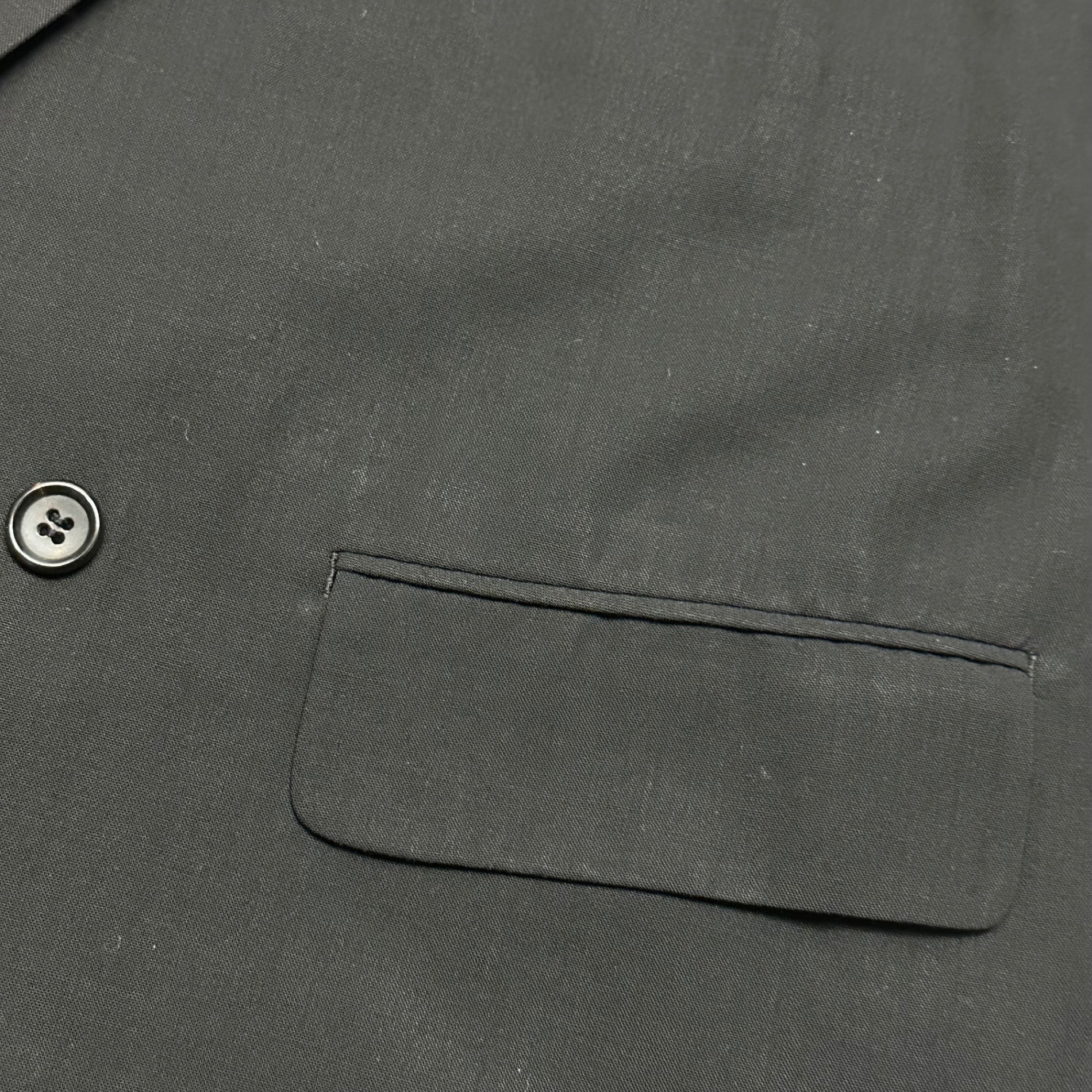 COMME des GARCONS HOMME PLUS(コムデギャルソンオムプリュス) 80's Double-Breasted Tailored Jacket 80年代 ダブルブレスト テーラード ジャケット PJ-11073M M ブラック AD表記無(80年代) 川久保玲 本人期