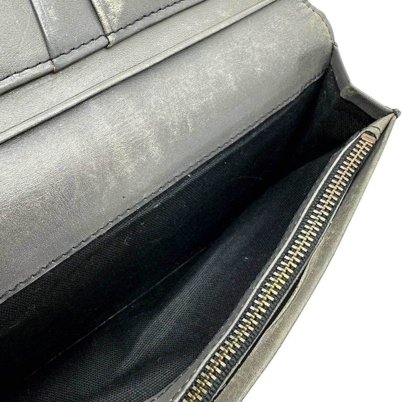 Maison MIHARA YASUHIRO(メゾンミハラヤスヒロ) "INVISIBLE" Long Wallet あぶり出し ロング ウォレット レザー 長財布 ブラウン