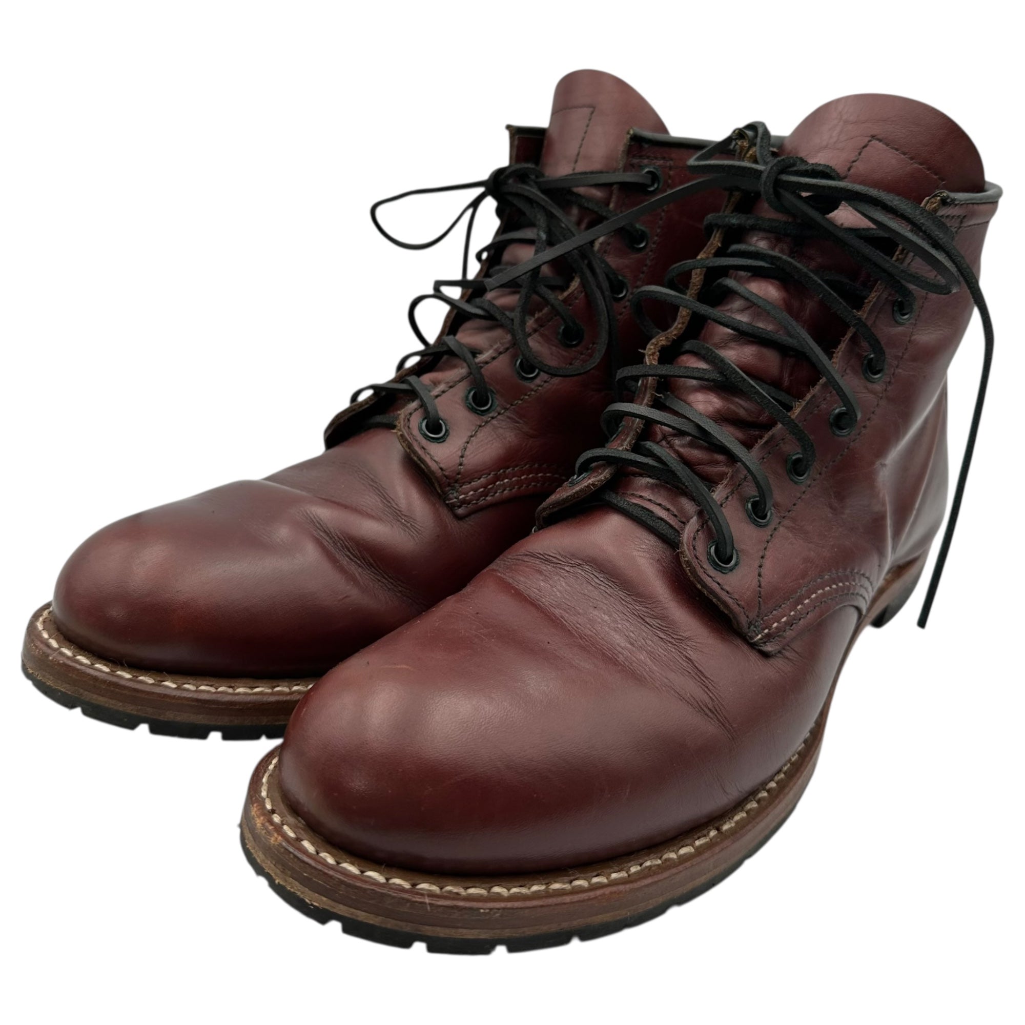 REDWING(レッドウィング) BECK MAN LEATHER BOOTS ベックマン レザー ワーク ブーツ 9011 D 10 1/2(28.5cm) ブラックチェリー(ブラウン) Dワイズ
