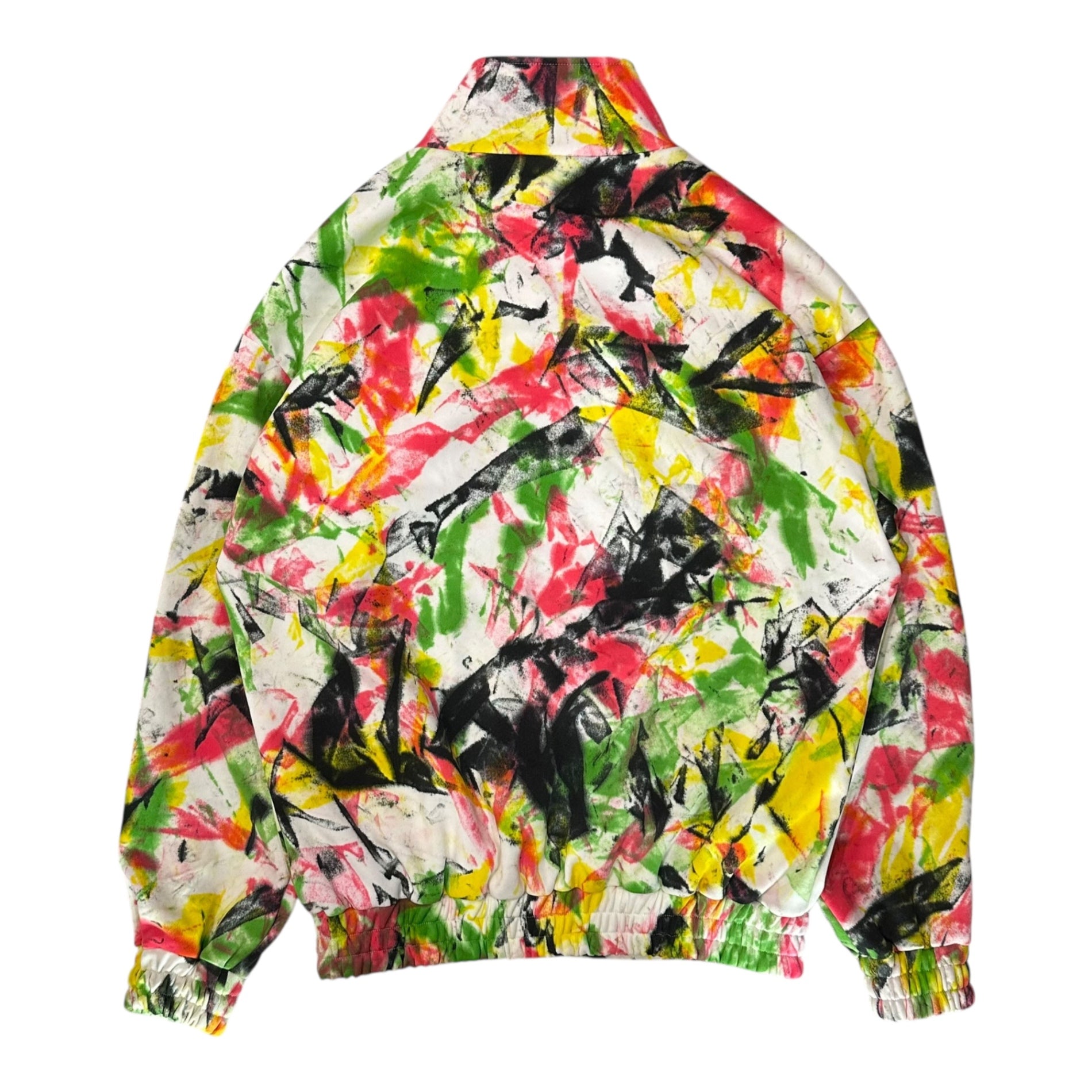 CELINE(セリーヌ) 22SS  Tie-Dye Paint Print Poly Track Jacket  タイダイ ペンキプリント  ポリ トラック ジャケット 2Y671383Q S マルチカラー エディスリマン Hedi Slimane COSMIC CRUISER