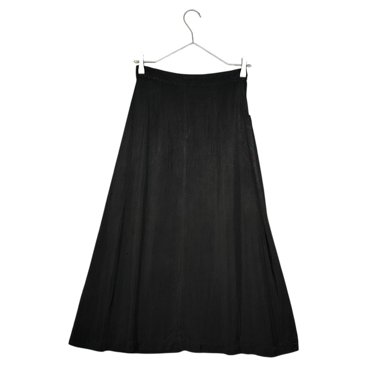robe de chambre COMME des GARCONS(ローブドシャンブルコムデギャルソン) 80's Acetate Long Tight Skirt 80年代 アセテート ロング タイト スカート RS-080080 FREE ブラック AD表記無し 川久保玲 本人期