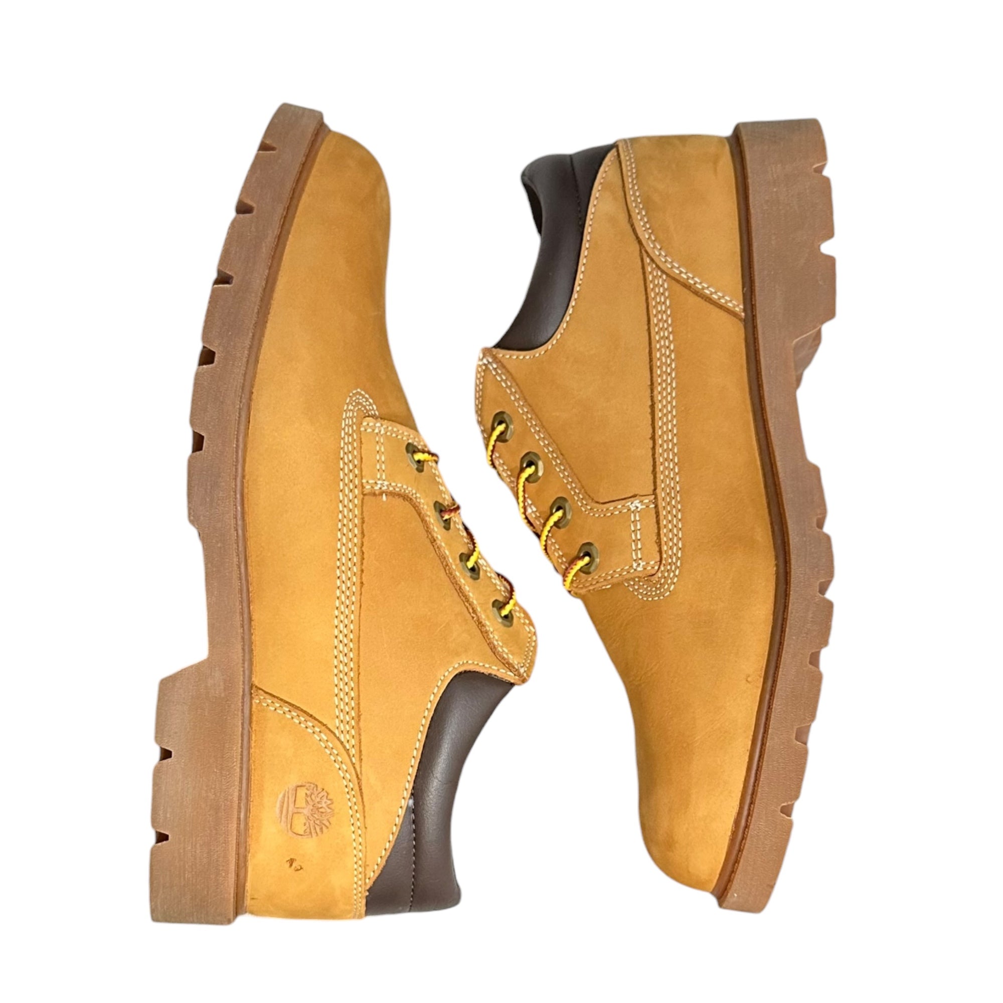 Timberland(ティンバーランド) YOUTH BASIC OX Shoes ユース ベーシック オックス シューズ A1P3L 28.0cm ベージュ ヌバック WHEAT