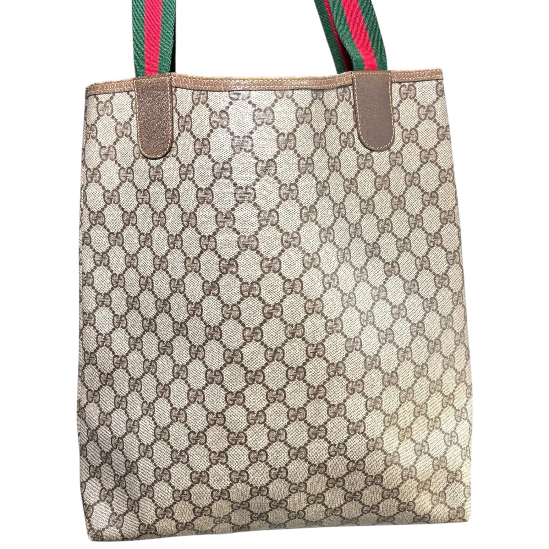 GUCCI(グッチ) GG Supreme Cherry Line Tote Bag GG スプリーム チェリーライン トート バッグ 39・02・003 ベージュ Accessory collection