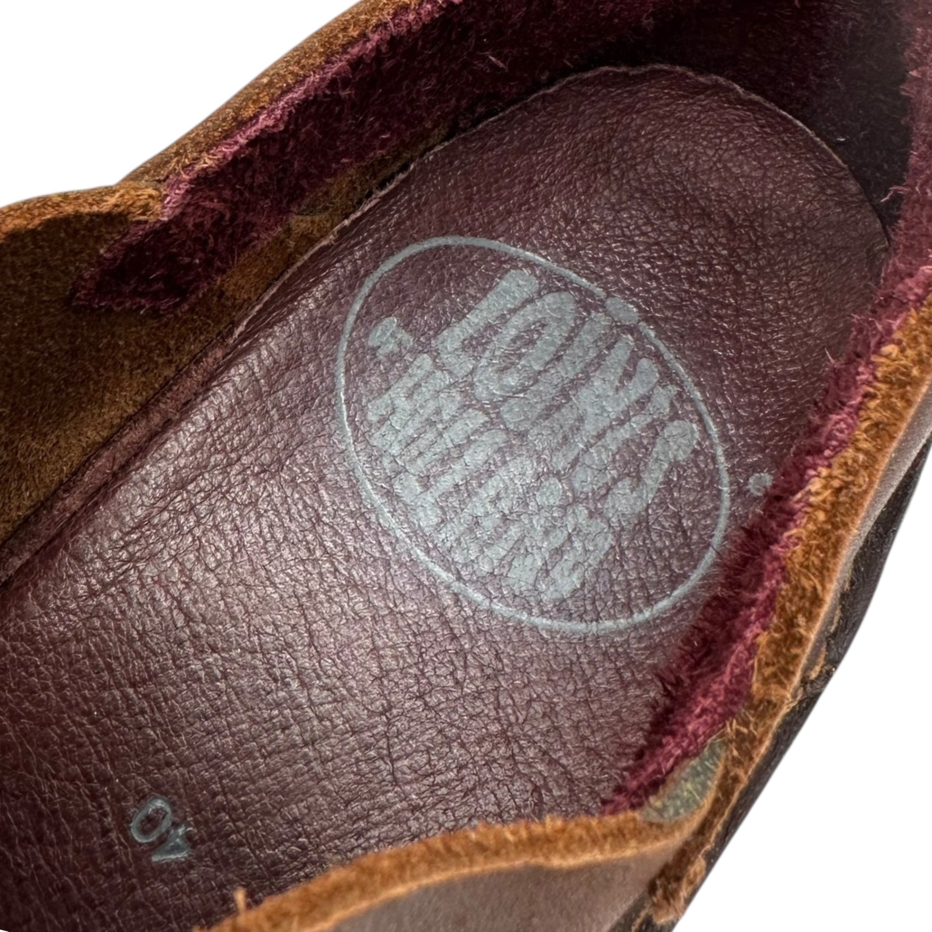 LOINTS OF HOLLAND(ロインツ) Patchwork Leather Shoes パッチワーク レザー シューズ 40(25.0-25.5cm) ブラウン