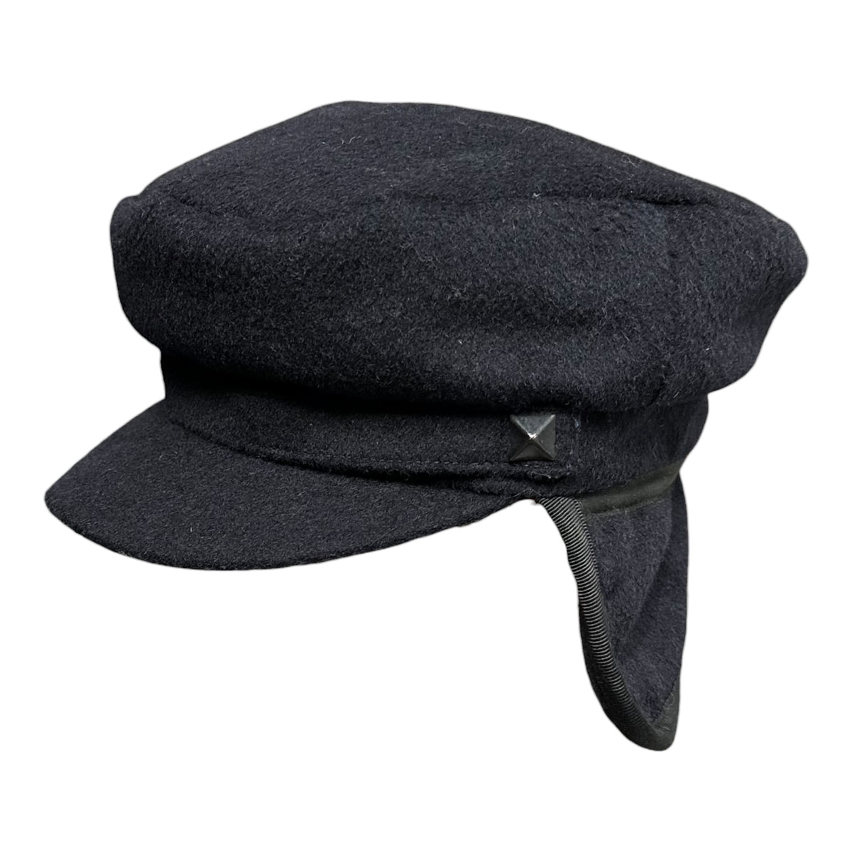 NUMBER (N)INE(ナンバーナイン) Wool Body Flight Cap ウール ボディ フライト キャップ L ネイビー