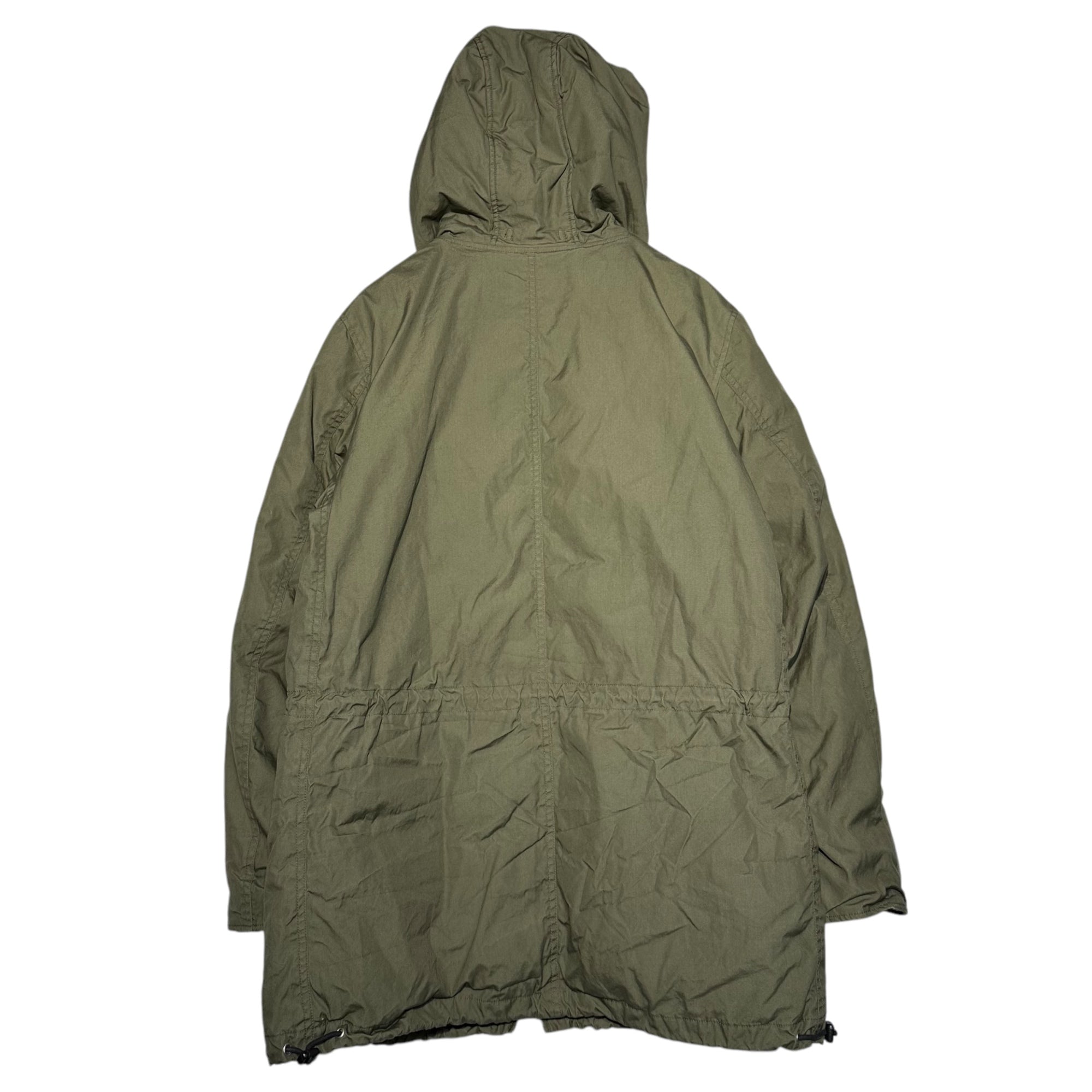 MHL.(マーガレットハウエル) Mod coat with down liner ダウン ライナー付き モッズコート 579-210153 M オリーブ