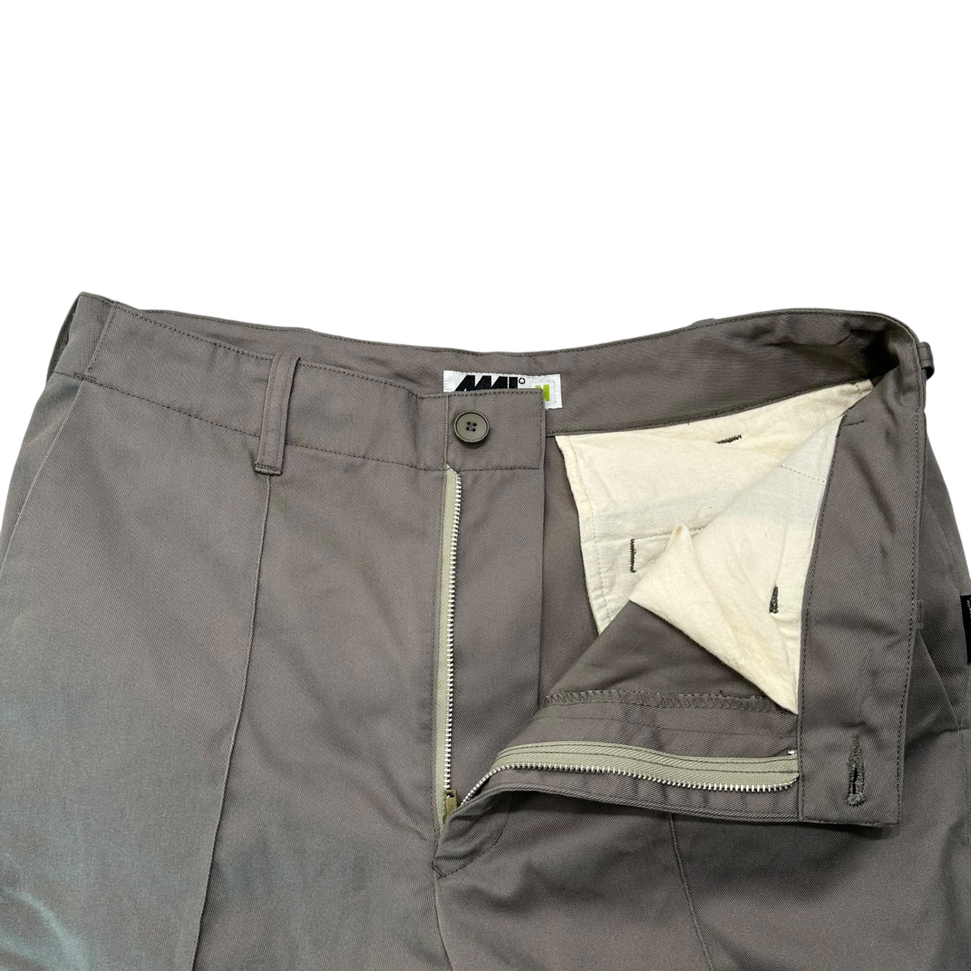 MORE ABOUT LESS(モアアバウトレス) 90's Pintuck Chino Straight Pants 90年代 ピンタック チノ ストレート パンツ M カーキ