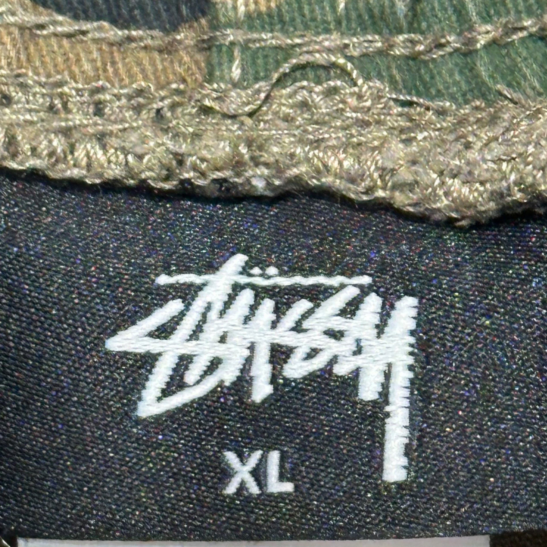 STUSSY(ステューシー) Camouflage shorts カモフラ ショーツ ハーフパンツ XL カーキ