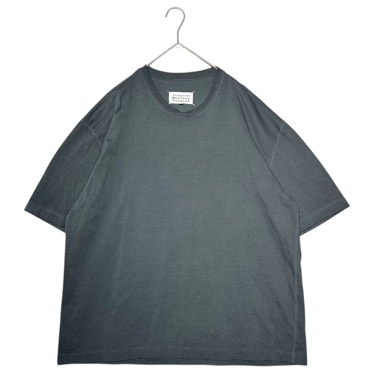 MAISON MARGIELA(メゾンマルジェラ) 23SS Oversize Crew Neck S/S T-shirt オーバーサイズ クルーネック 半袖 Tシャツ S50GC0646 44 ネイビー