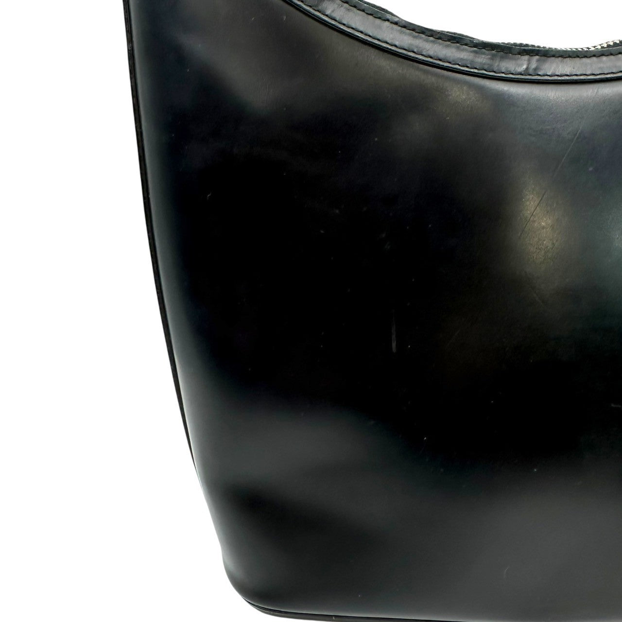 GUCCI(グッチ) Interlocking Leather One-Shoulder Bag インターロッキング レザー ワンショルダー バッグ 001・3814・2026 ブラック OLD オールド