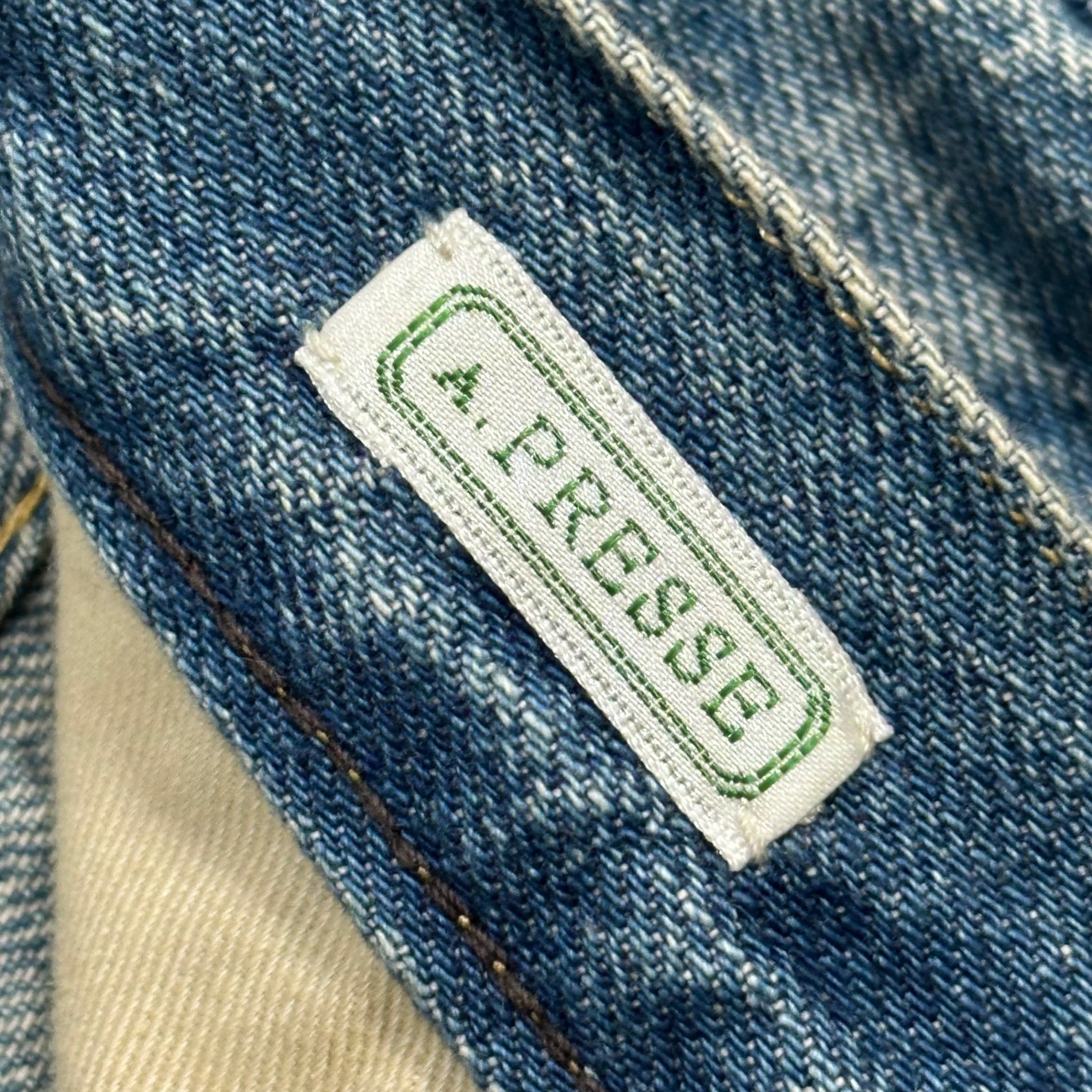 A.PRESSE(アプレッセ) No.2 Washed Denim Pants ナンバーツー ウォッシュド デニム パンツ AP-4008 30/28 インディゴ
