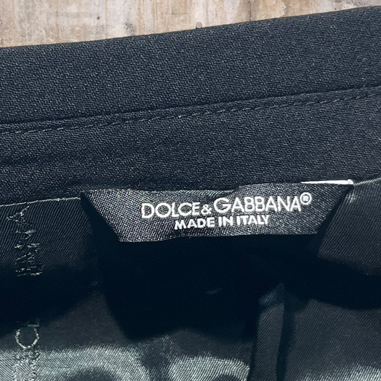 DOLCE&GABBANA(ドルチェ&ガッバーナドルガバ) セットアップジャケット 54(XXLサイズ程度) ブラック