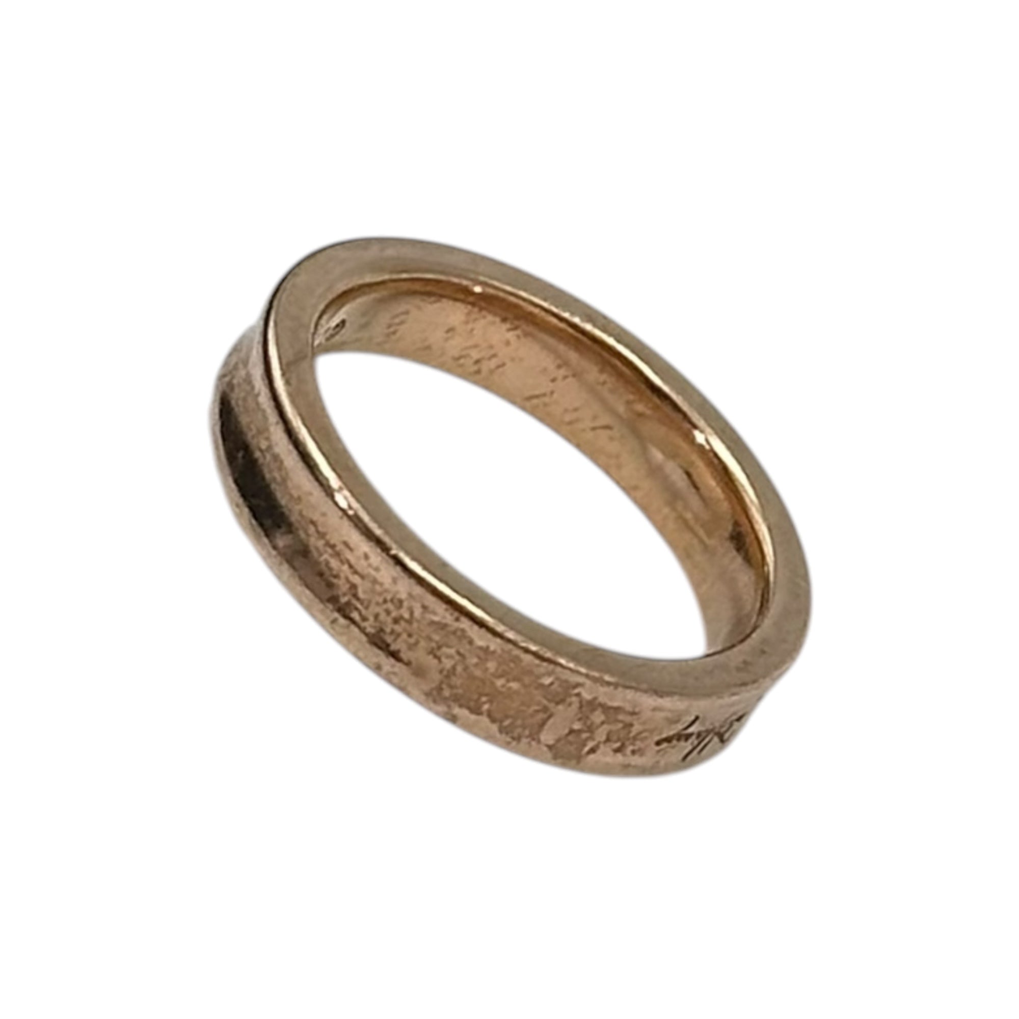 TIFFANY & CO.(ティファニー) 1837 Narrow Ring Rubedo Metal ナローリング ルベドメタル 指輪 7~8号程度 ピンクゴールドカラー 2012 RubedoMetal 創業175周年記念 4.0g