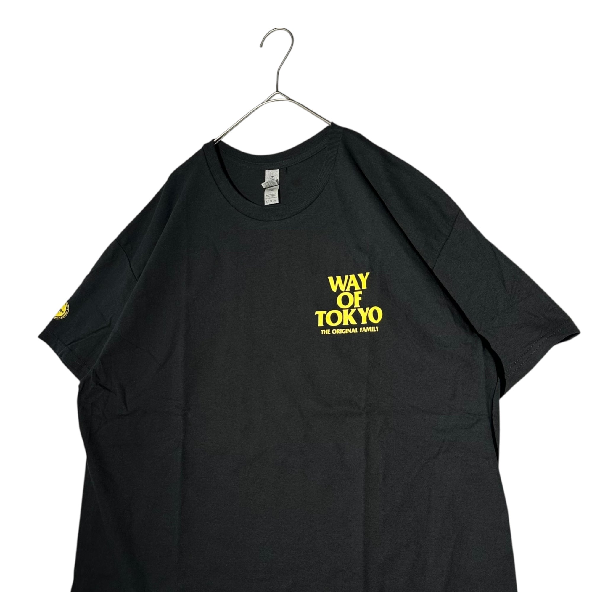 TOKYO ROUGH RIDERS(トーキョーラフライダース) RATS 限定 WAY OF TOKYO SS TEE Tシャツ XL ブラック