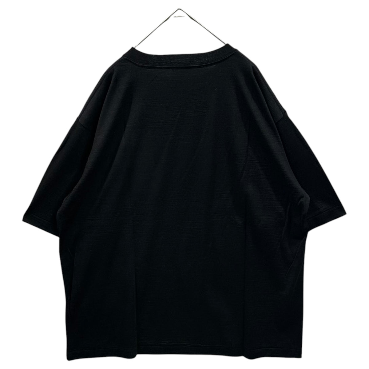 COMOLI(コモリ) 2025SS Summer wool S/S T-shirt サマーウール 半袖 Tシャツ B01-05016 2 チャコール 天竺