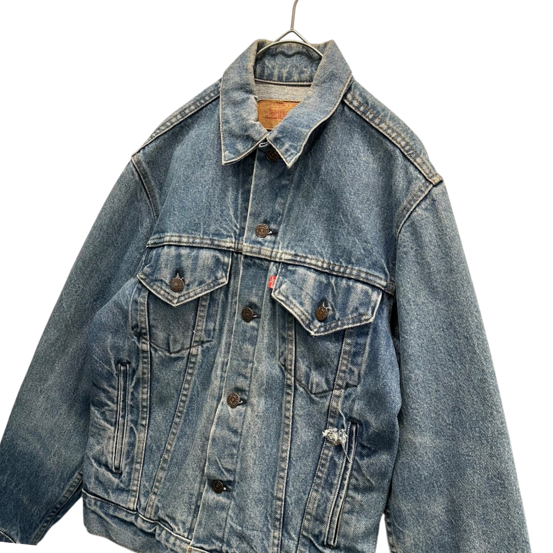Levi's(リーバイス) 70’s~80's 70506 USA made Tracker Denim Jacket トラッカー デニム ジャケット 70506-0216 36 インディゴ 70年代～80年代 ヴィンテージ 工場番号527 USA製