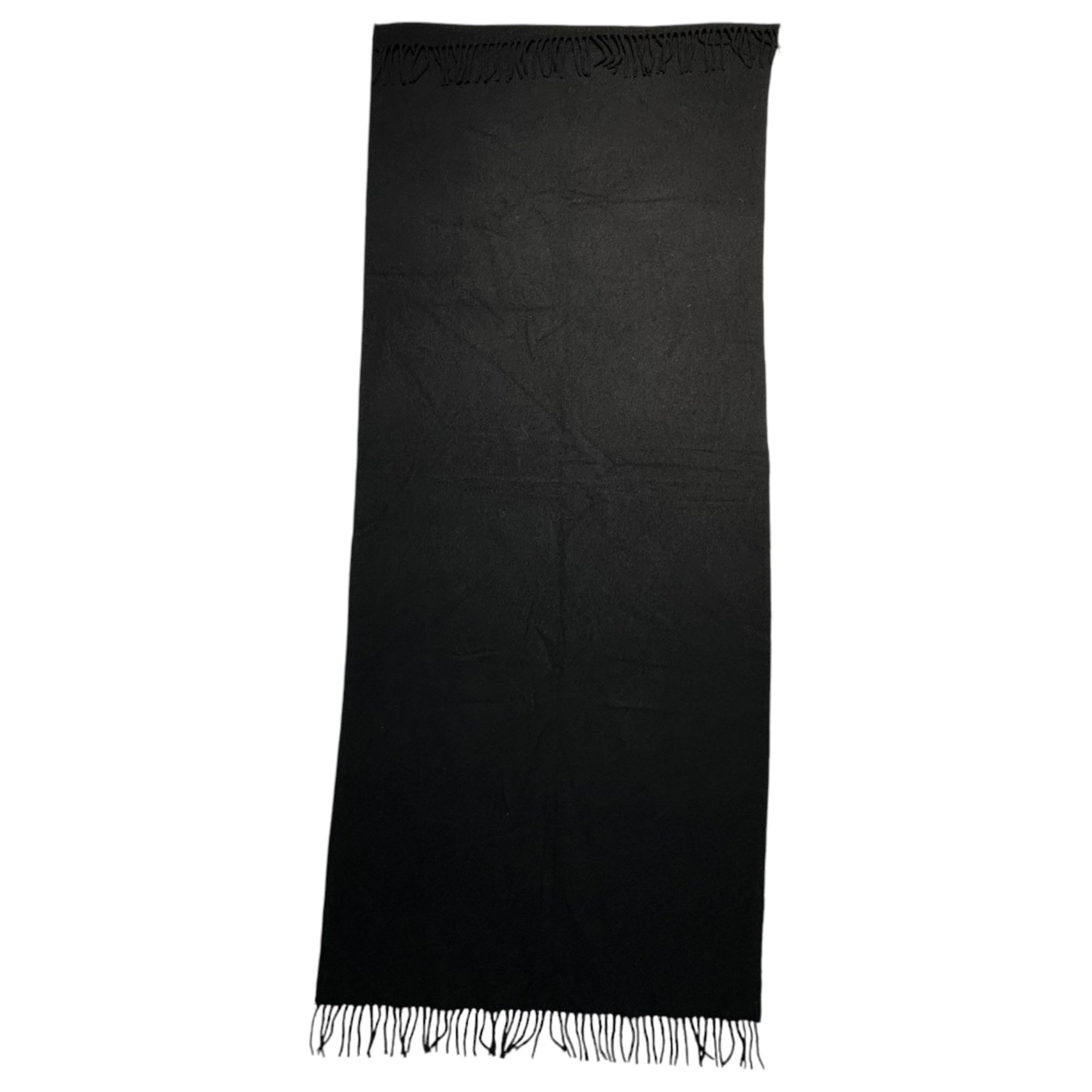 Acne Studios(アクネストゥディオズ) Large Wool Scarf 大判 ウール マフラー ブラック