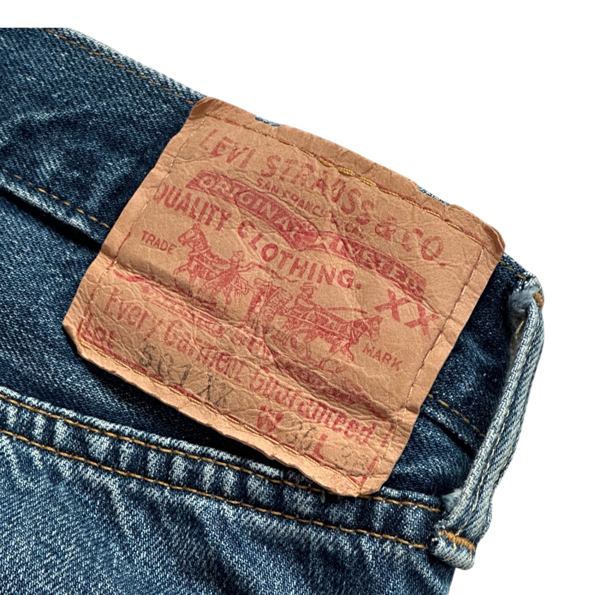 Levi's(リーバイス) 90's 501XX USA made Valencia Factory Straight Denim Pants バレンシア工場 ストレート デニム パンツ 501-0004 Ｗ36 L36 インディゴ ヴィンテージ 90年代