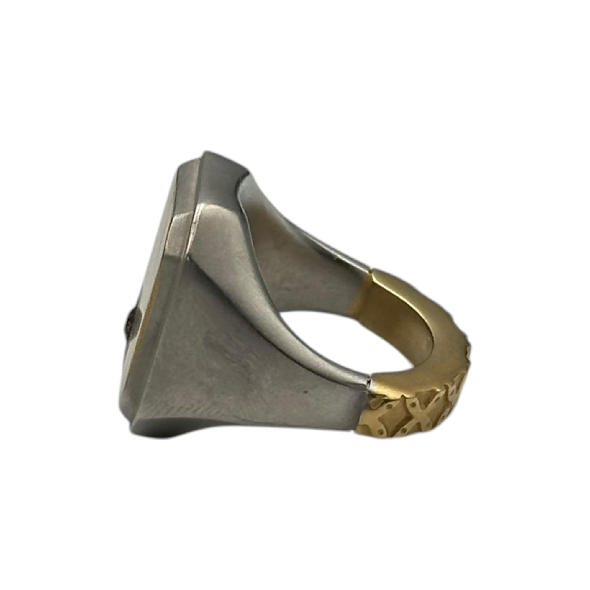 MAISON MARGIELA(メゾンマルジェラ) 22AW SQUARE CHEVALIER RING