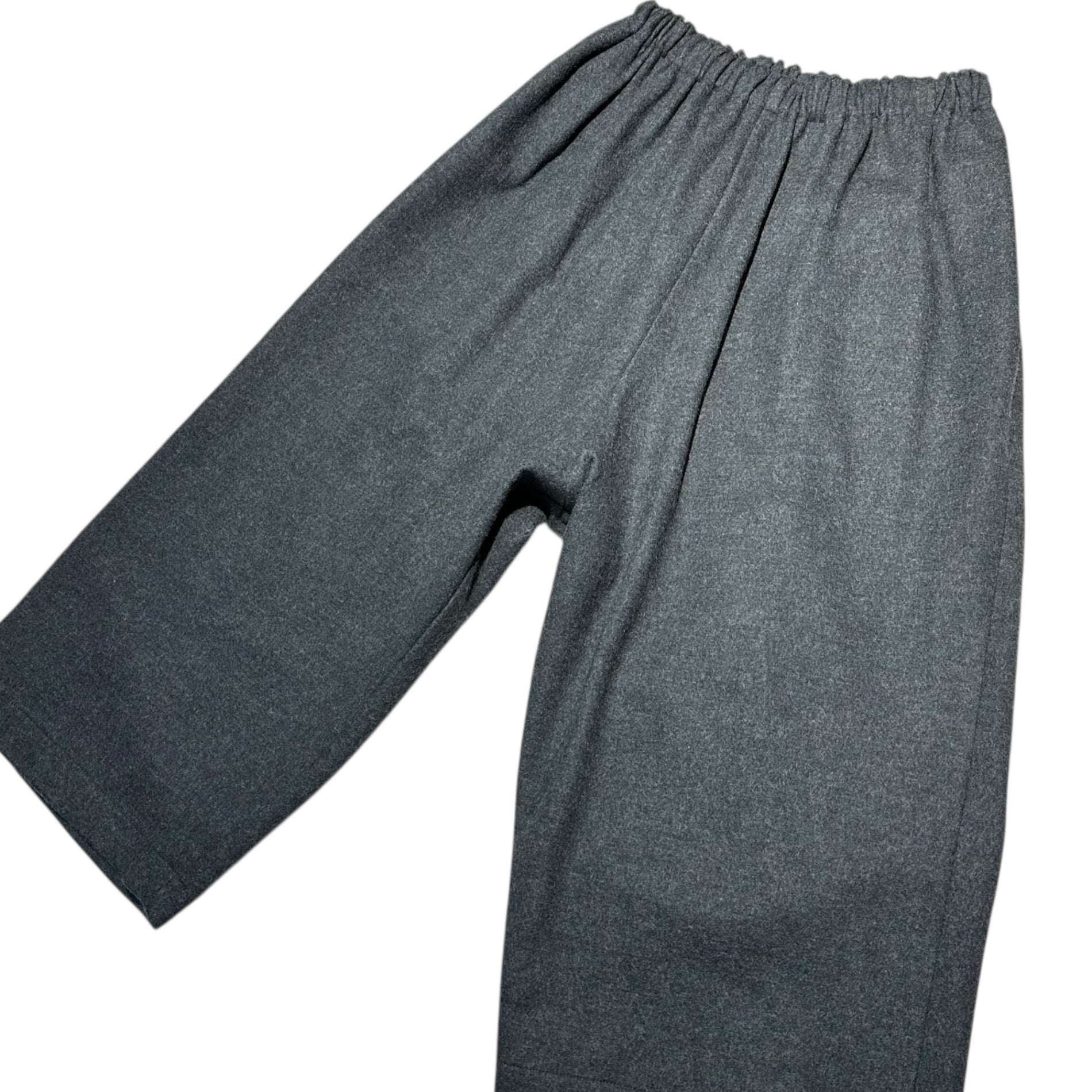 COMME des GARCONS JUNYA WATANABE(コムデギャルソンジュンヤワタナベ) 18AW Wool Easy Cropped Pants ウール イージー クロップド パンツ JB-P031 XS チャコールグレー AD2018