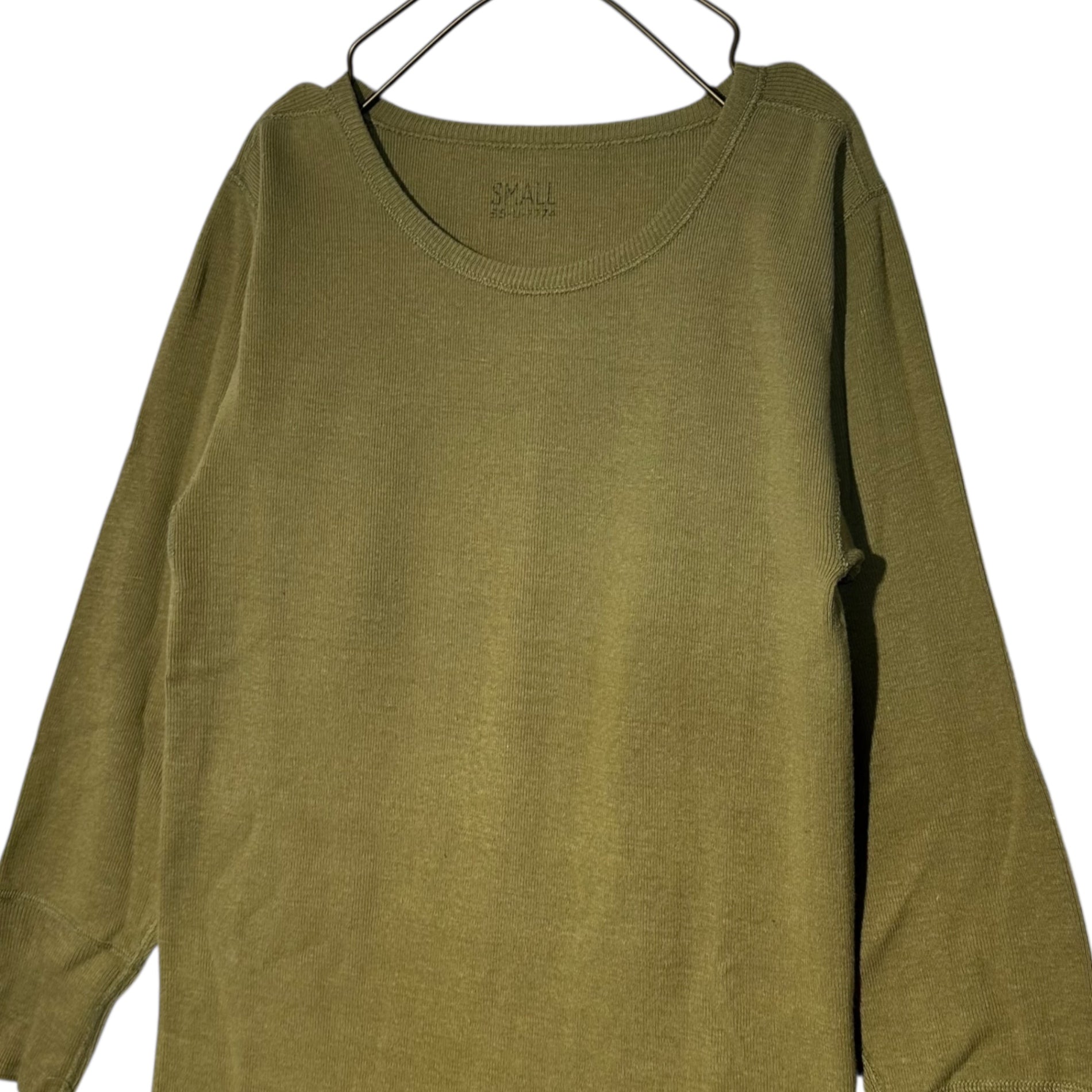 vintage(ヴィンテージ) 50's US ARMY wool thermal shirt 50年代 アメリカ軍 ウール サーマルシャツ カーキ