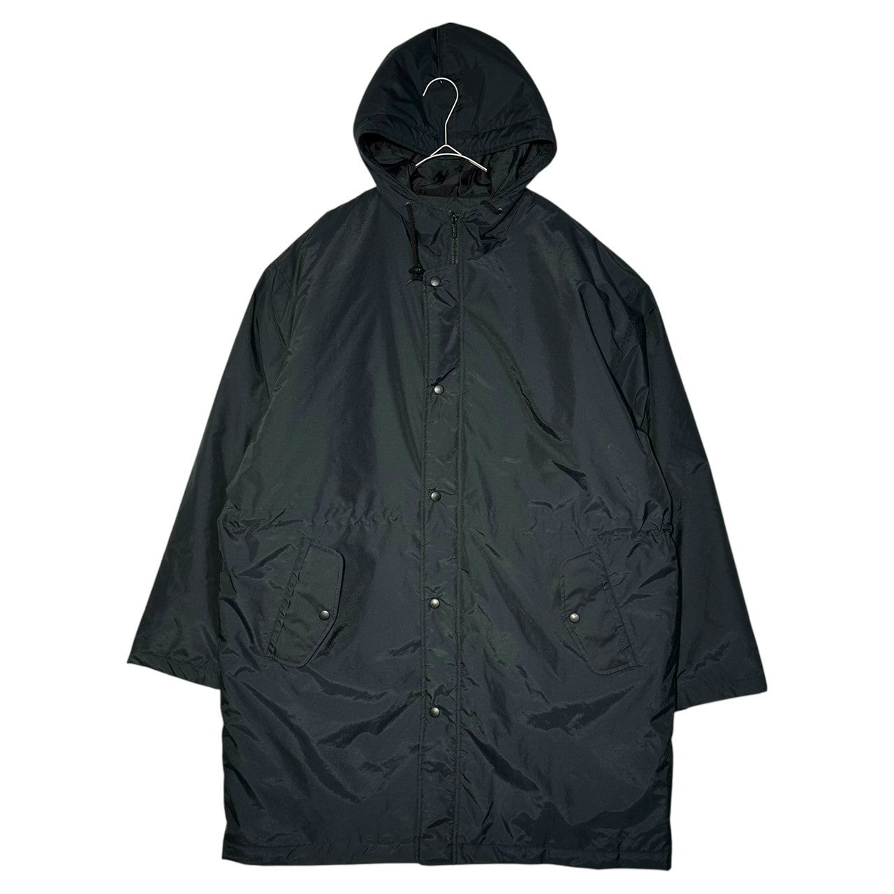 OLD UNIQLO(オールドユニクロ) 80's ~ 90's Nylon Padded Mods Coat ナイロン パテッド モッズ コート A-484TK-6 L ブラック 中綿