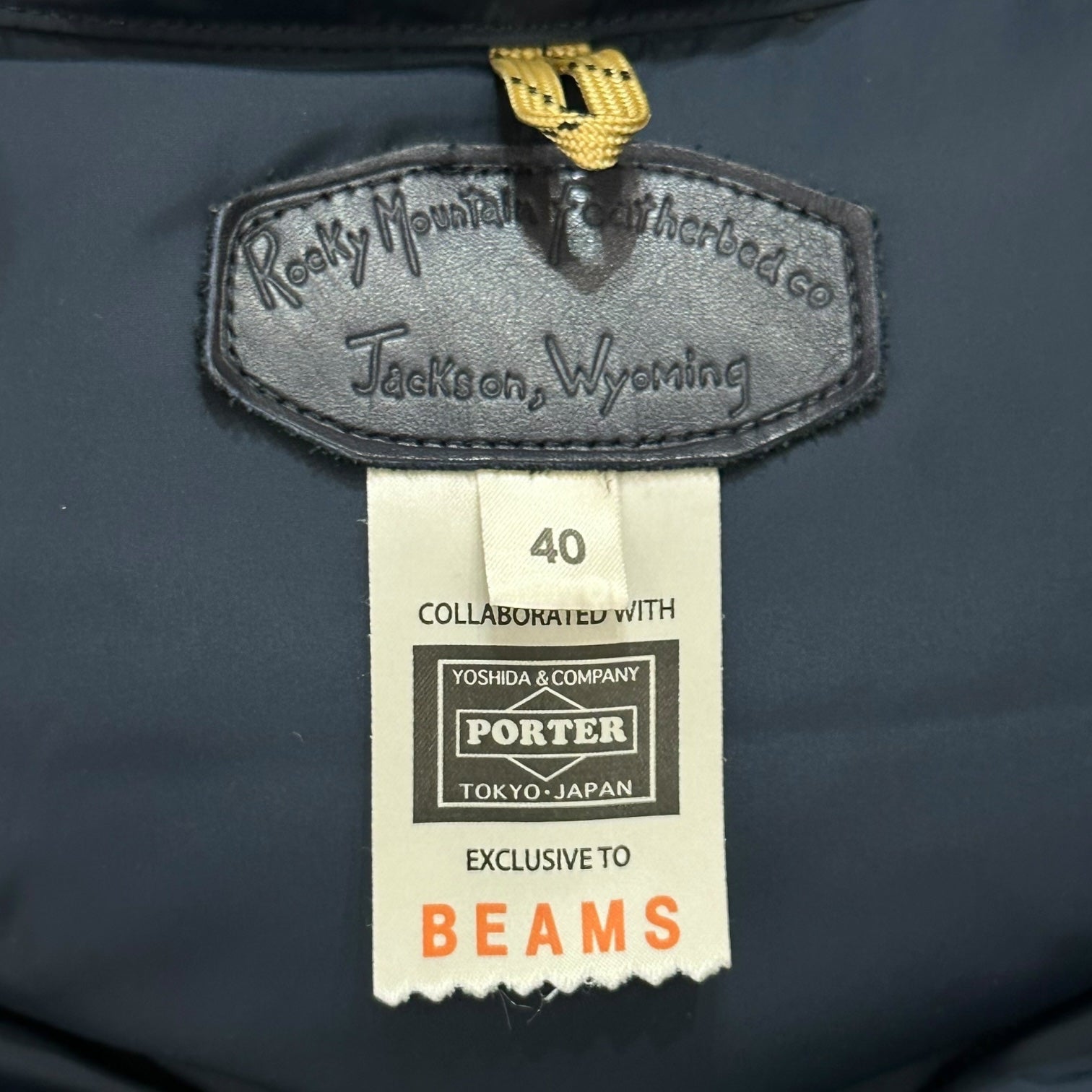 Rocky Mountain FeatherBed×PORTER×BEAMS(ロッキーマウンテンフェザー