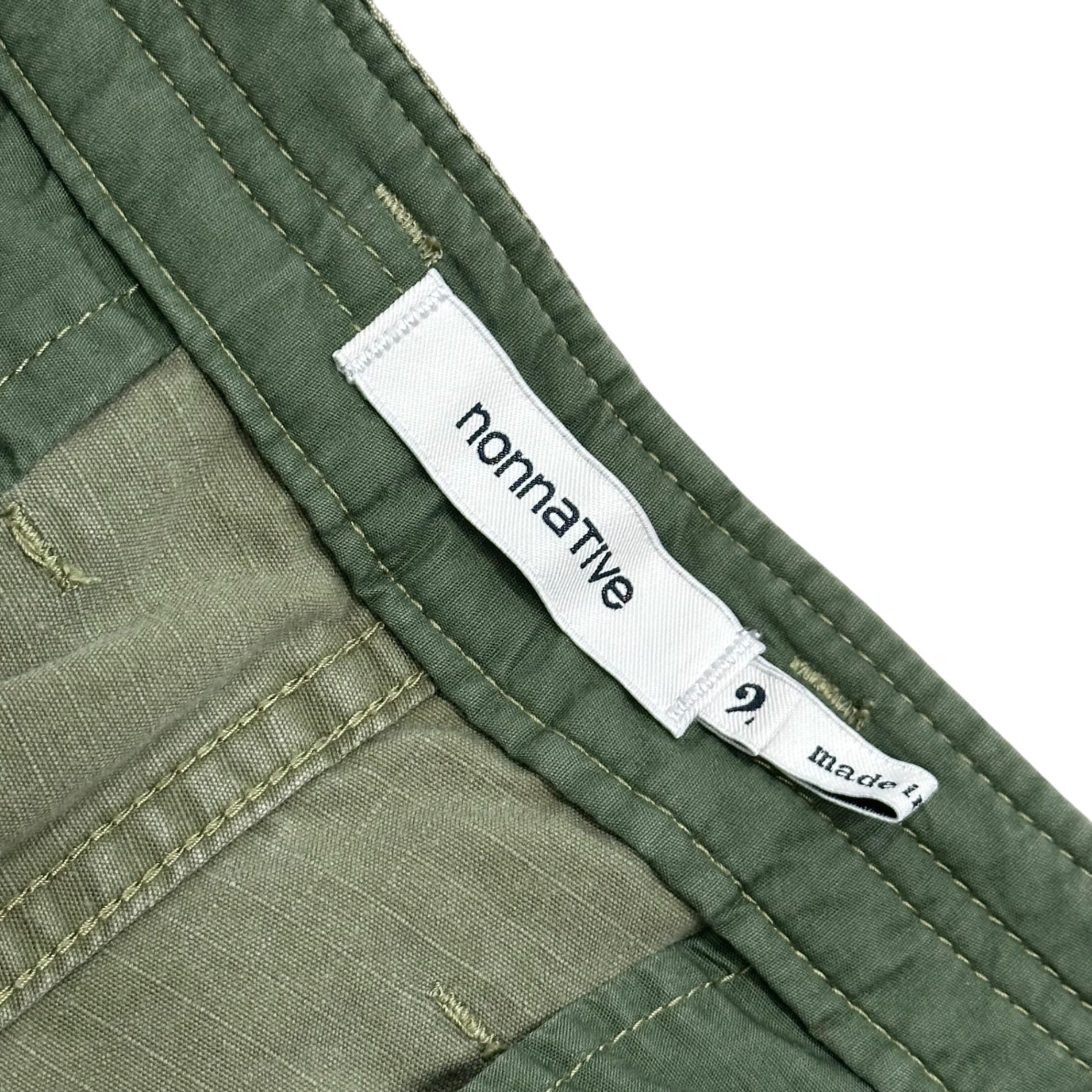 nonnative(ノンネイティブ) COMMANDER 6P TROUSERS RELAXED FIT COTTON RIPSTOP リップストップ ミリタリー カーゴパンツ NN-P3568 2 オリーブ