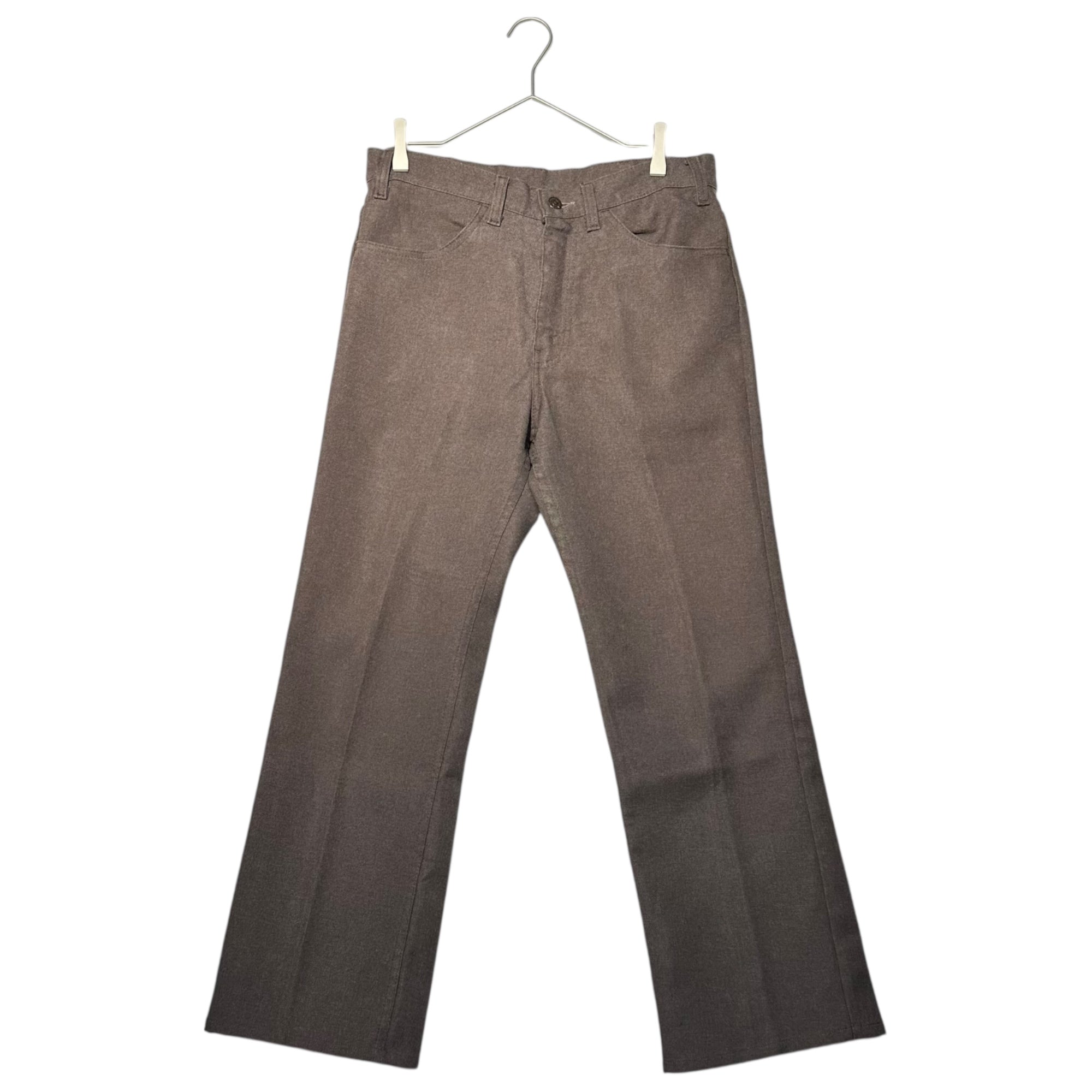 Levi's(リーバイス) 70's STA PREST SLACKS PANTS ７０年代 スタープレスト スラックス パンツ 表記無し ブラウン TALON42