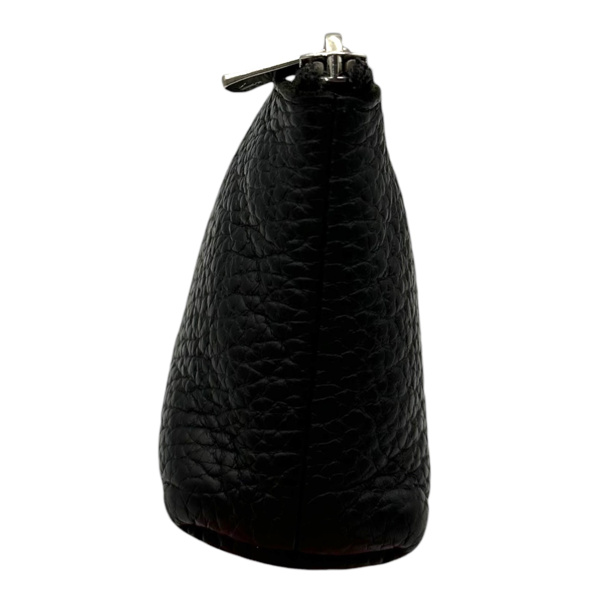 Hender Scheme(エンダースキーマ) pouch S シボ革 ミニ ポーチ mj-rc-phs ブラック レザー