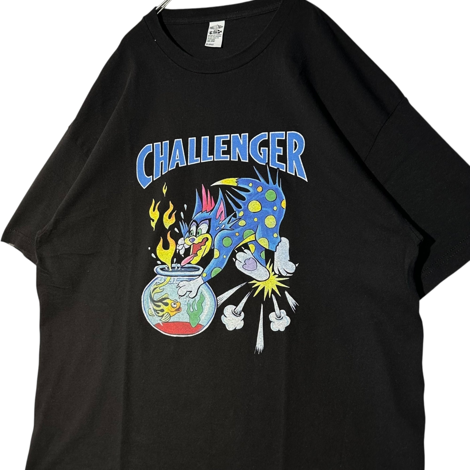 CHALLENGER(チャレンジャー) VERSUS TEE グラフィック Tシャツ CLG-TS 022-010 XL ブラック