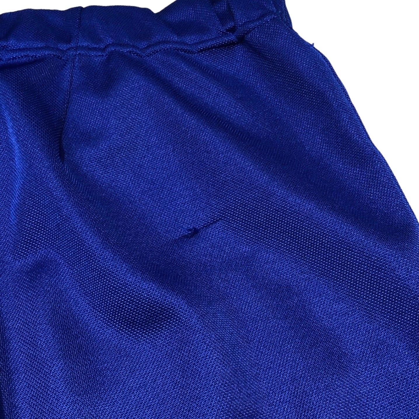 adidas(アディダス) 80's track pants サイドジップ トラック パンツ ジャージ ロゴ 刺繍 バルーンシルエット ASR-873P XO(XL程度) ブルー 80年代～90年代  デサント製