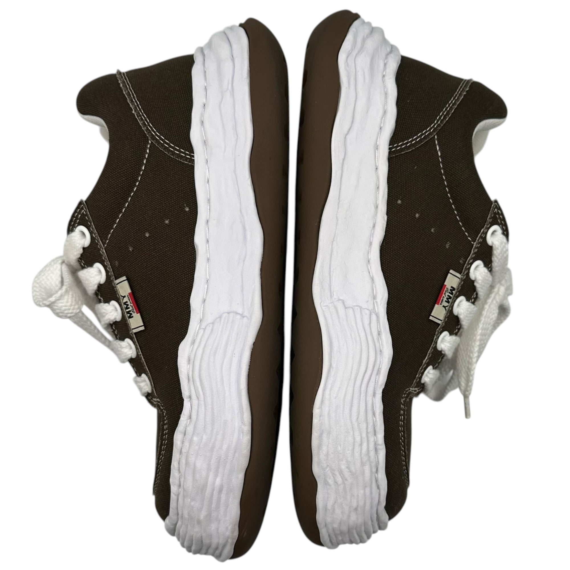 Maison MIHARA YASUHIRO(メゾンミハラヤスヒロ) 25AW Oliver Sneakers オリバー スニーカー キャンバス ローカット  A15FW704-0 43(27.5cm) カーキ