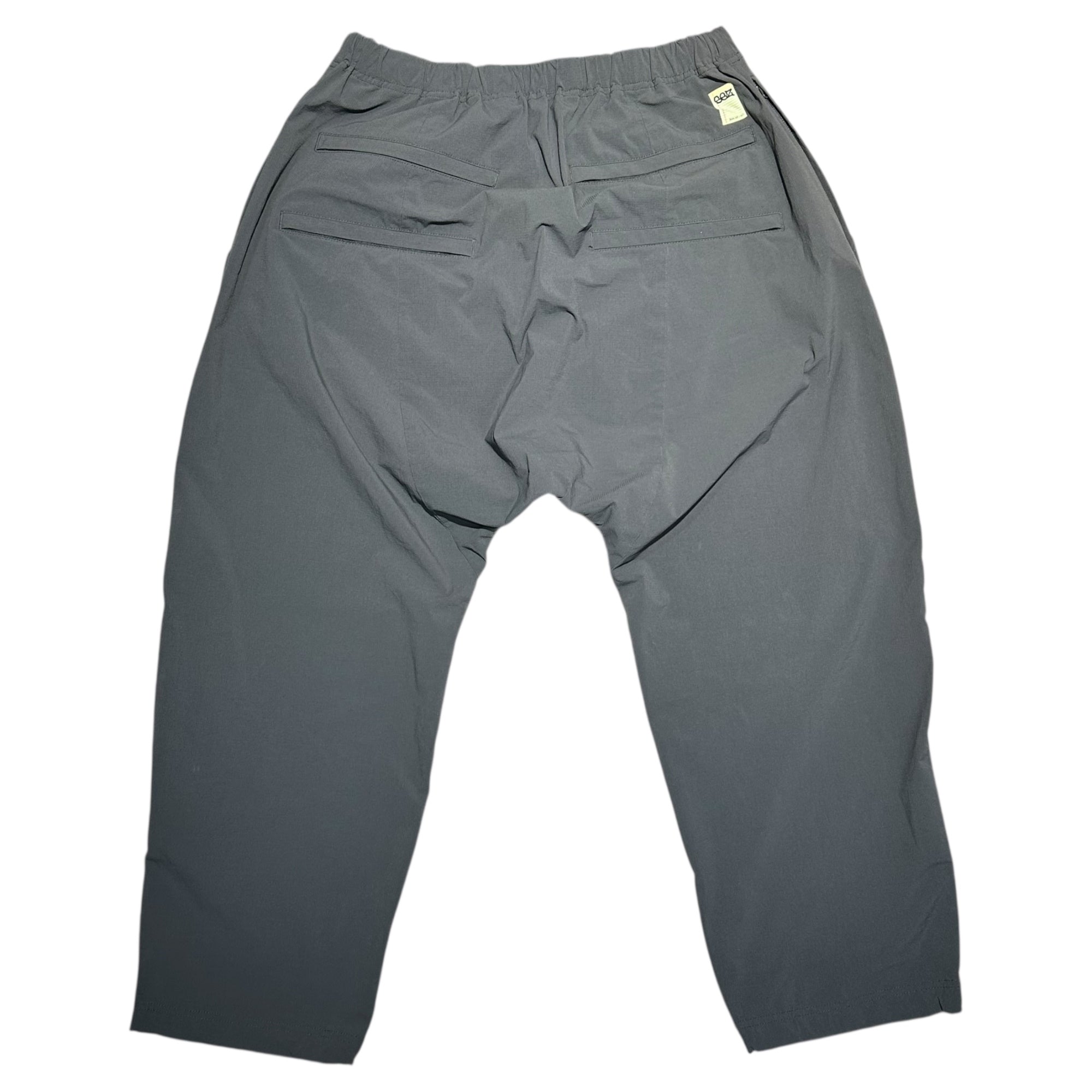 SSZ(エスエスズィー) 23AW Multiple pocket gimmick nylon sarouel pants マルチポケット ギミック ナイロン サルエル パンツ 11-24-1223-139 S チャコールグレー