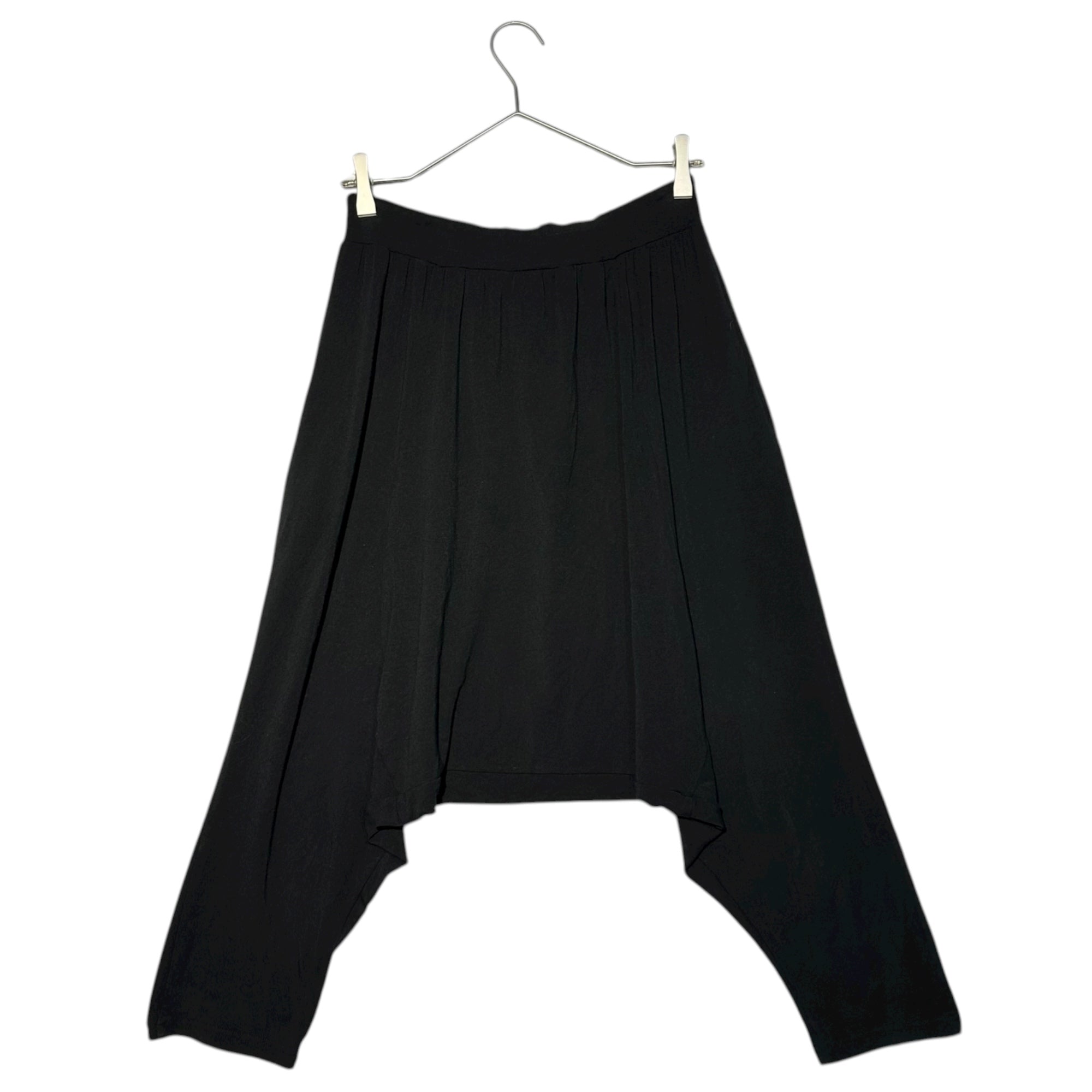 Y's(ワイズ) 10SS Back Logo Harem Stretch Leggings Pants バックロゴ サルエル ストレッチ レギンス パンツ YJ-T29-963 2(M) ブラック アーカイブ