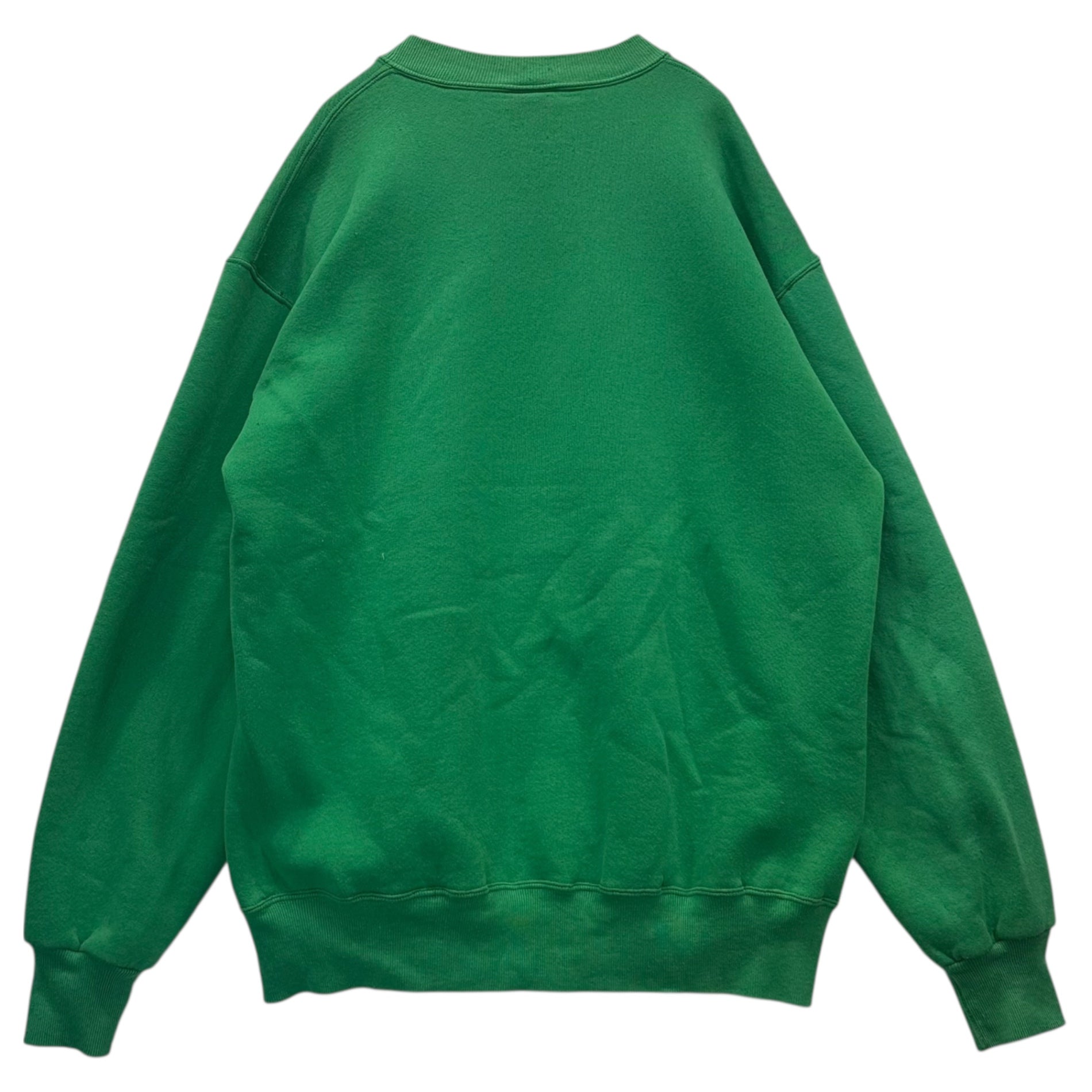 RUSSELL(ラッセル) 90's USA made "MORTARS" Vintage Sweatshirt Vガゼット ヴィンテージ スウェット L グリーン 90年代