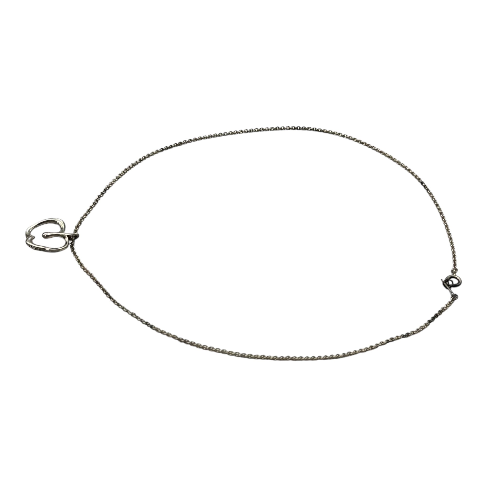 TIFFANY & CO.(ティファニー) Apple Frame Top Necklace アップル フレーム トップ ネックレス シルバー