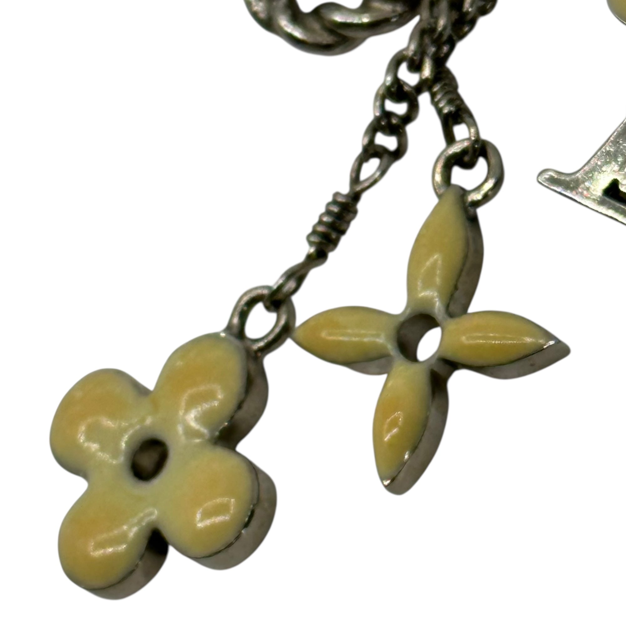 LOUIS VUITTON(ルイヴィトン) Pendentif Sweet Monogram Bronze パンダンティフ スウィート モノグラム ペンダント トップ  ブロン M65485 ホワイト