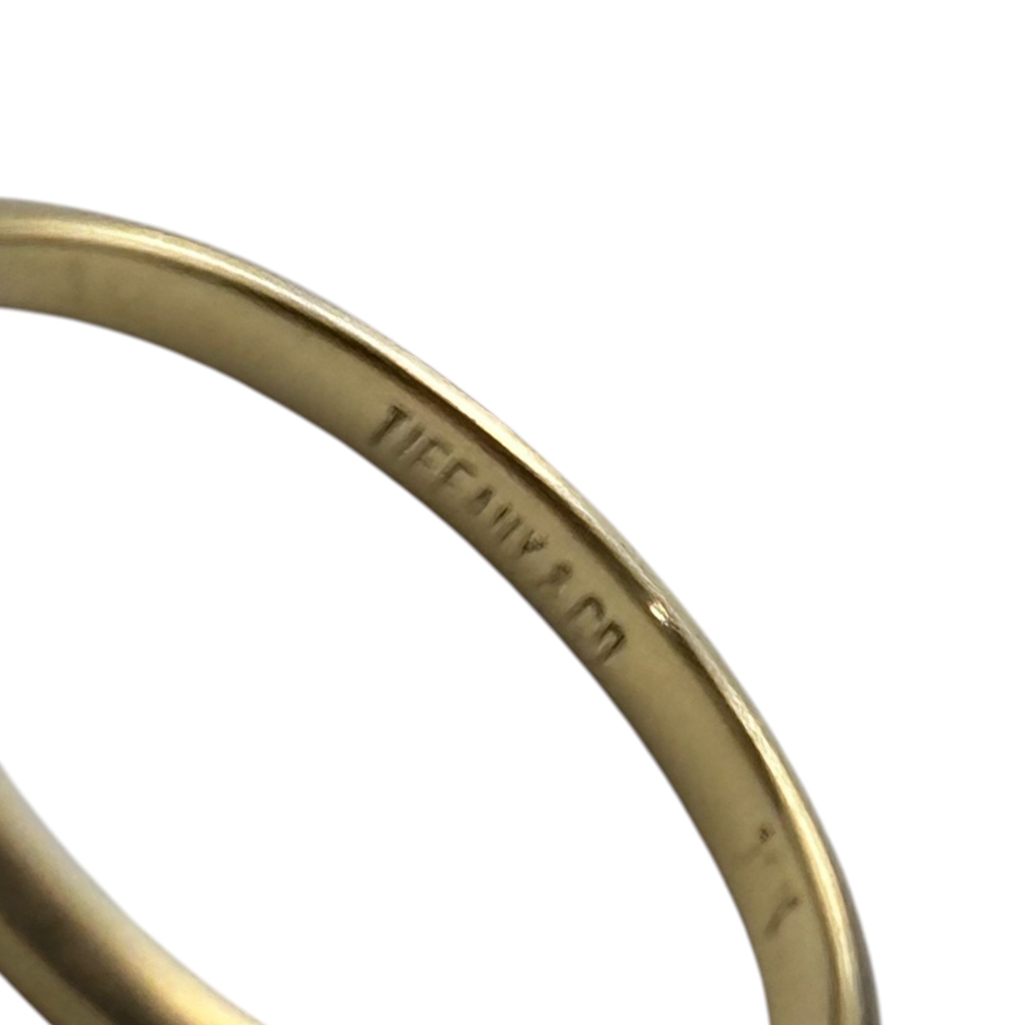 TIFFANY & CO.(ティファニー) ～70’s Vintage Basic Wedding Ring ヴィンテージ ベーシック ウェディング リング 指輪 15号 ゴールド 18K(アトケー) 2.0g ～1970年代