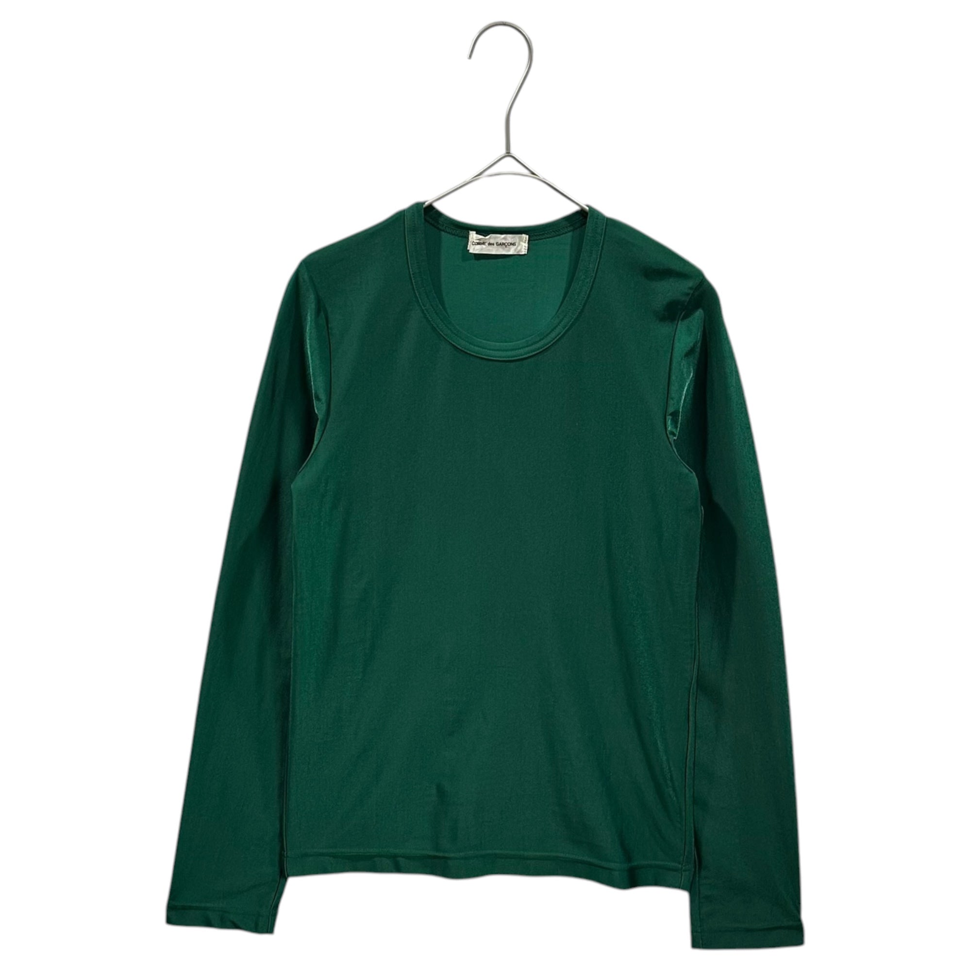 COMME des GARCONS(コムデギャルソン) 1990's Stretch L/S Cut & Sew Top ストレッチ 長袖 カットソー GT-040290 FREE グリーン AD1996 90年代