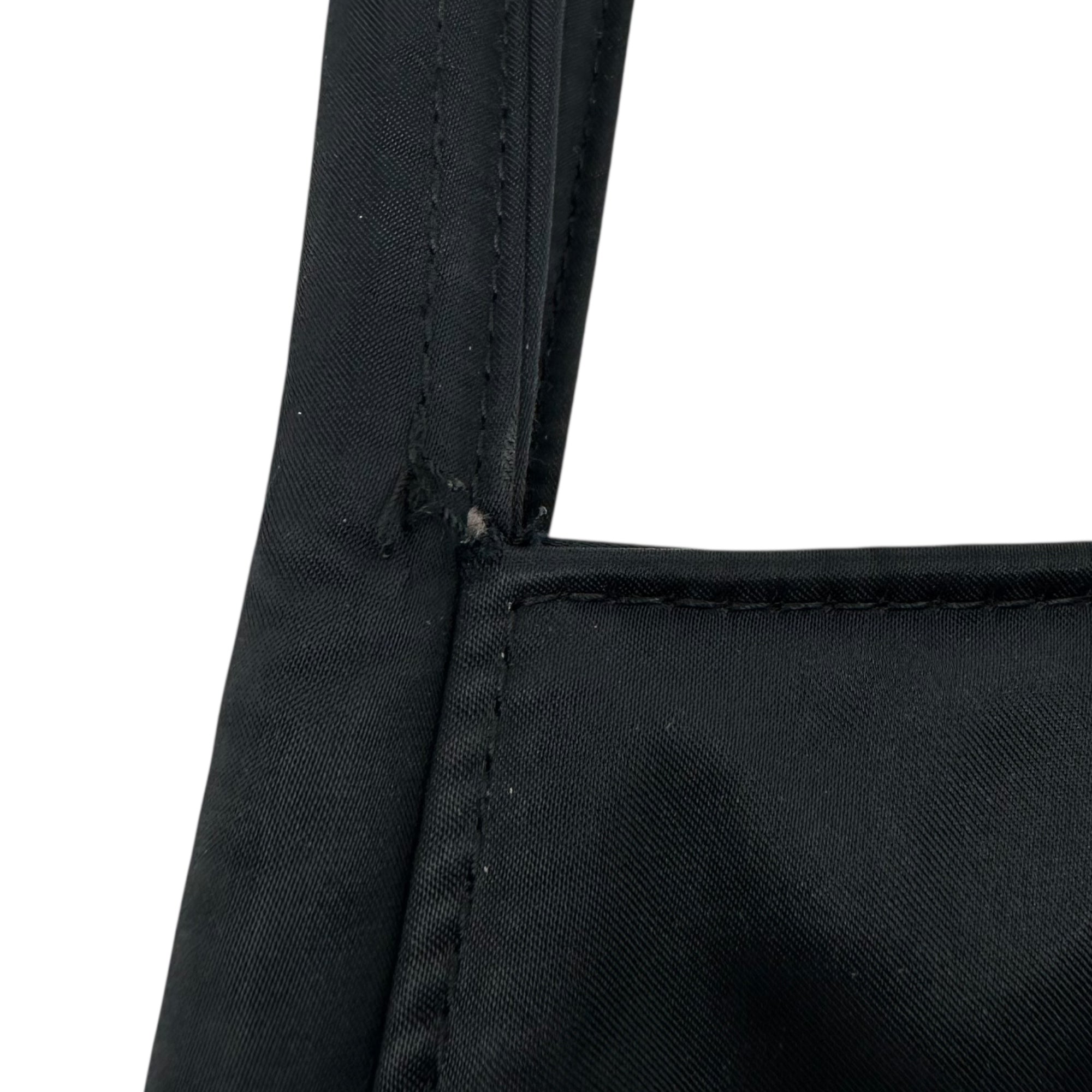 YOHJI YAMAMOTO+NOIR(ヨウジヤマモトプリュスノアール) Nylon Looping Bag ナイロン ルーピング バッグ ブラック ハンド ワンショルダー 肩掛け トート