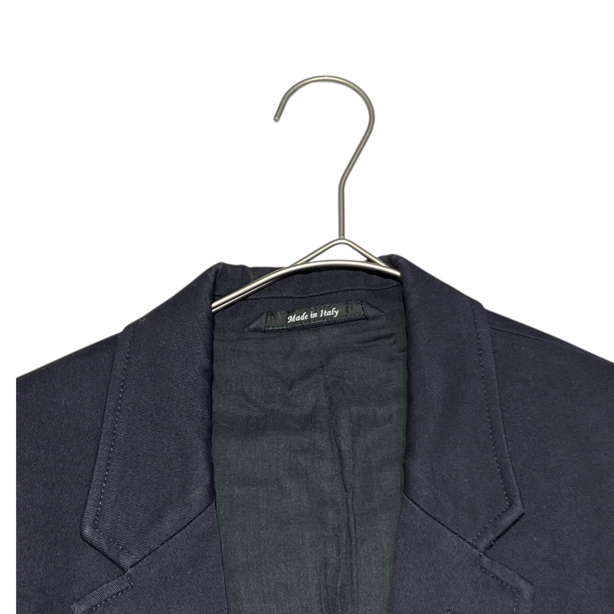 Maison Martin Margiela(メゾン マルタンマルジェラ) 14AW Pocket reconstructed 2B jacket ポケット 再構築 2B ジャケット S30BN0285 44(S程度) ネイビー テーラード